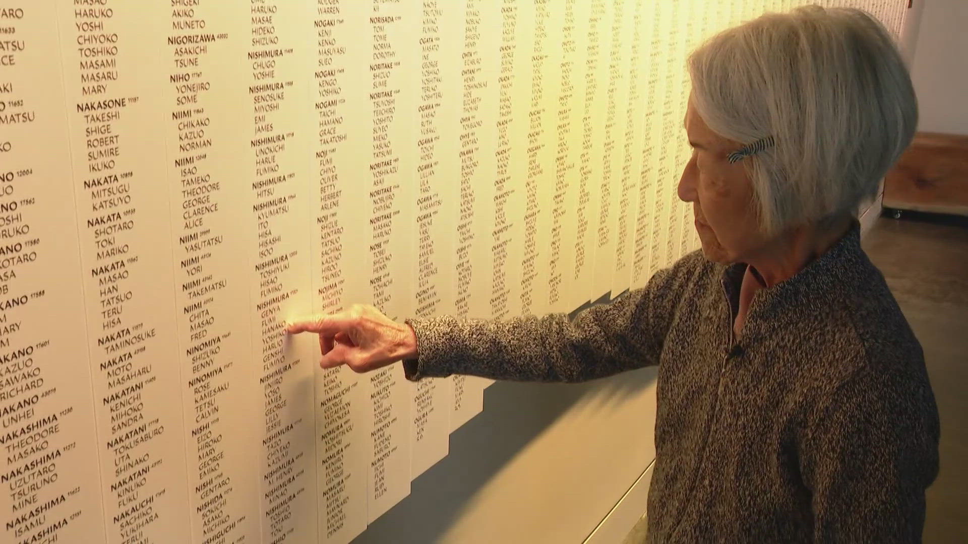 The now permanent exhibit honors those detained at Puyallup fairgrounds in 1942.