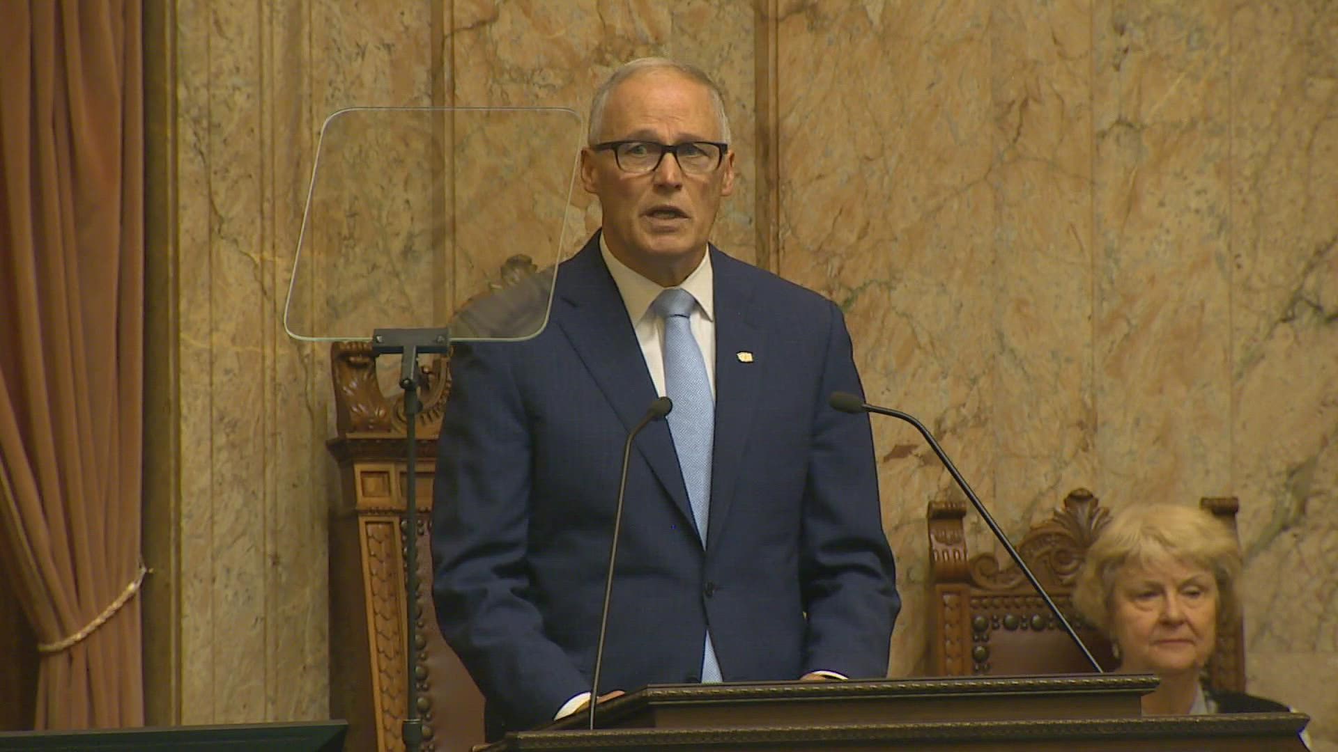 Governor Jay Inslee used his State of the State address to sell his proposal to help the housing and homelessness crisis.