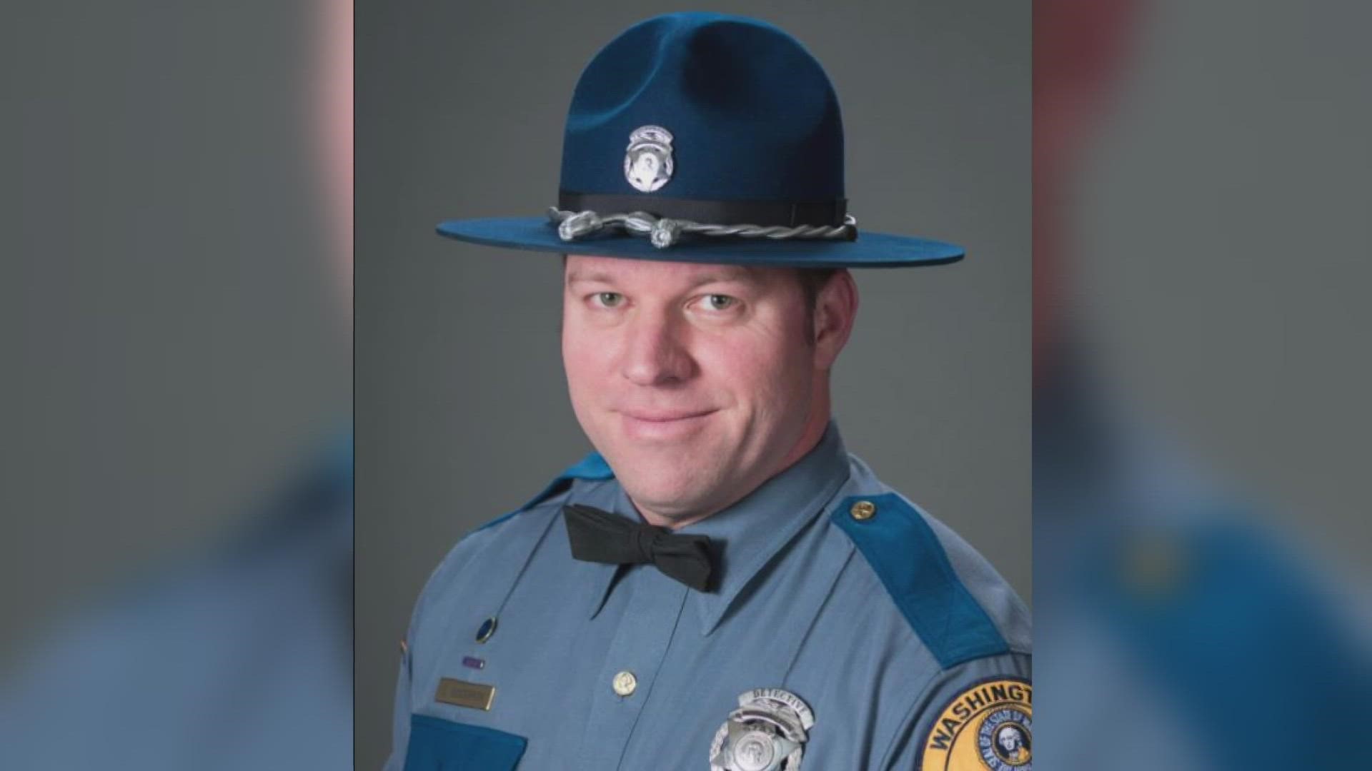 Washington State Patrol Trooper Detective Eric Gunderson passed away Sunday after a battle with COVID-19.