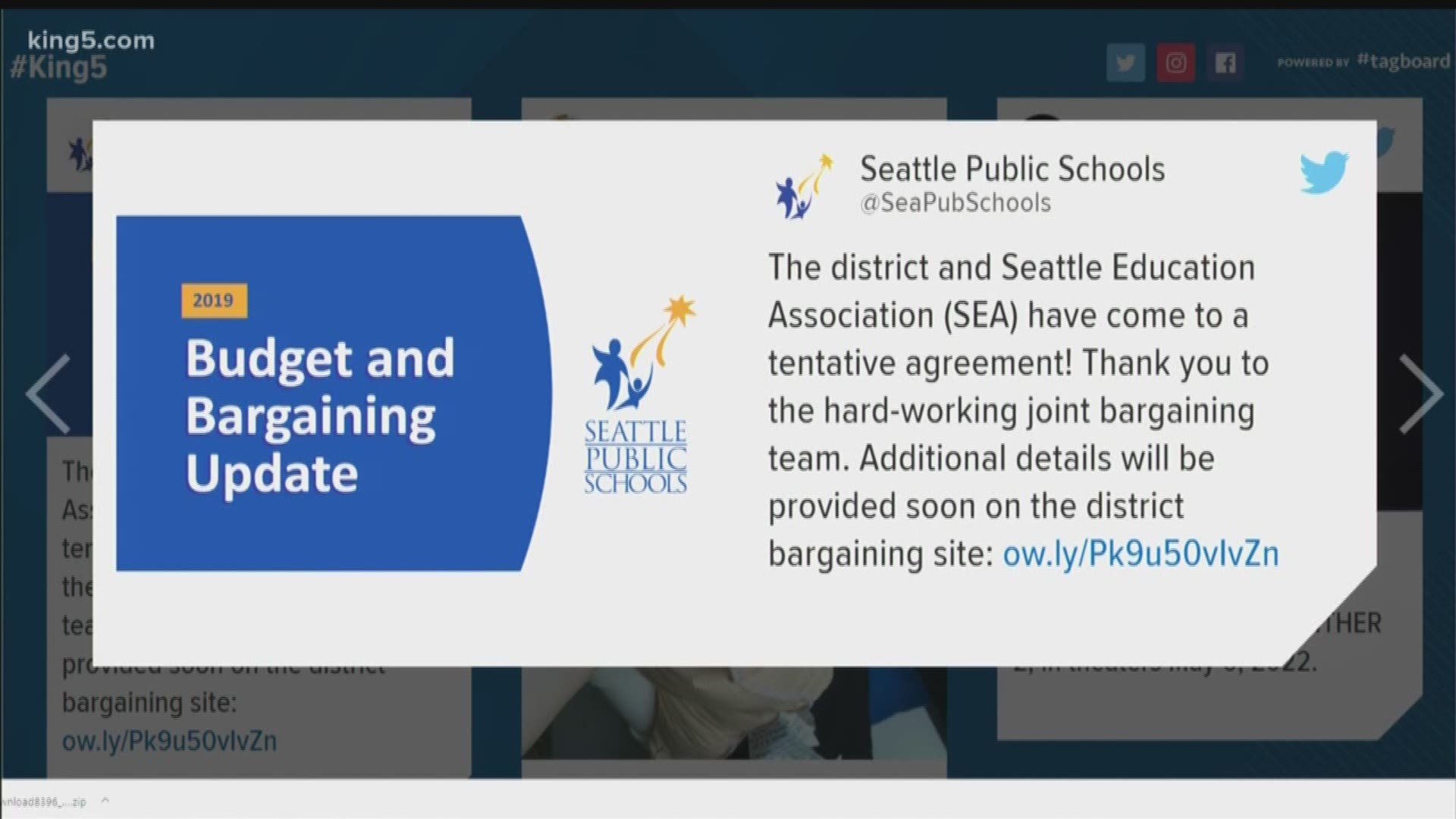A tentative contract deal has been reached between Seattle Public Schools and the teachers union.