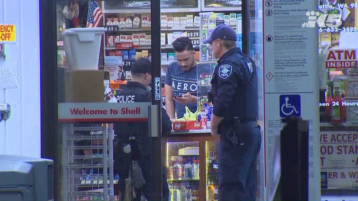 Man, teen arrested in 3 Seattle armed robberies | king5.com