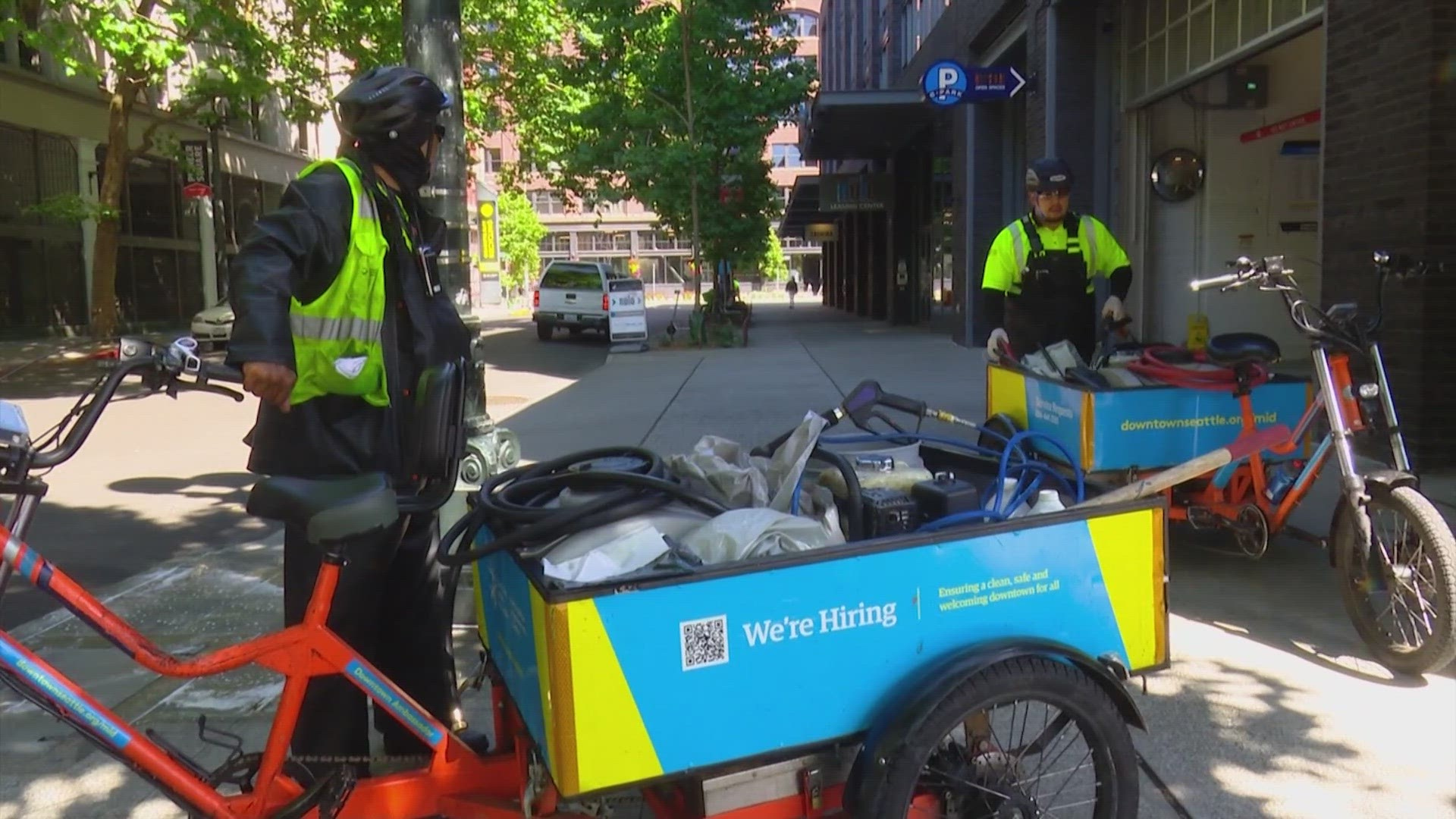 The Downtown Ambassadors serve the Metropolitan Improvement District, which was expanded to include South Pioneer Square to T-Mobile Park on July 1.
