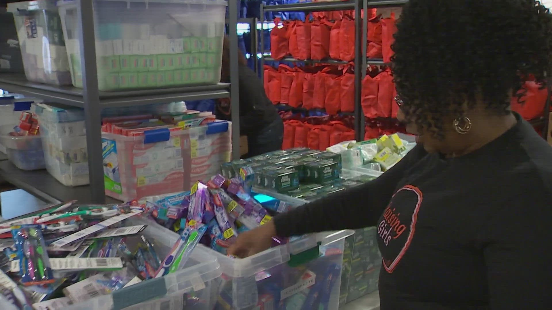 The non-profit organization is working to address period poverty and hygiene insecurity.