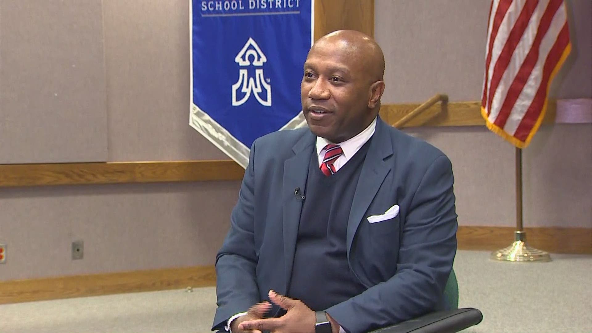 KING 5 sits down with Superintendent Dr. Calvin Watts.