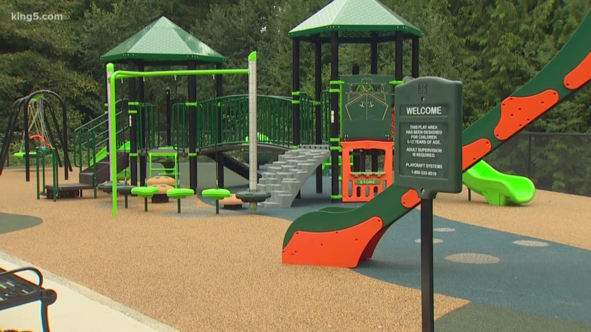 The City of Edmonds will unveil its first inclusive playground designed for kids of all abilities.