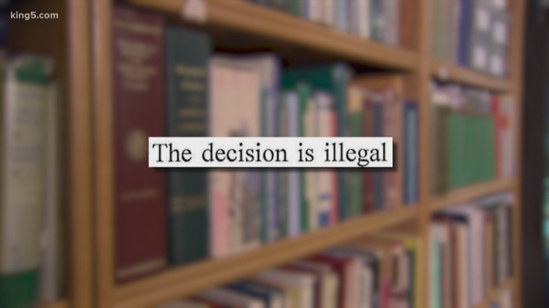 Washington State's Attorney General is serious about saving the Federal Archives and Records center in Seattle.