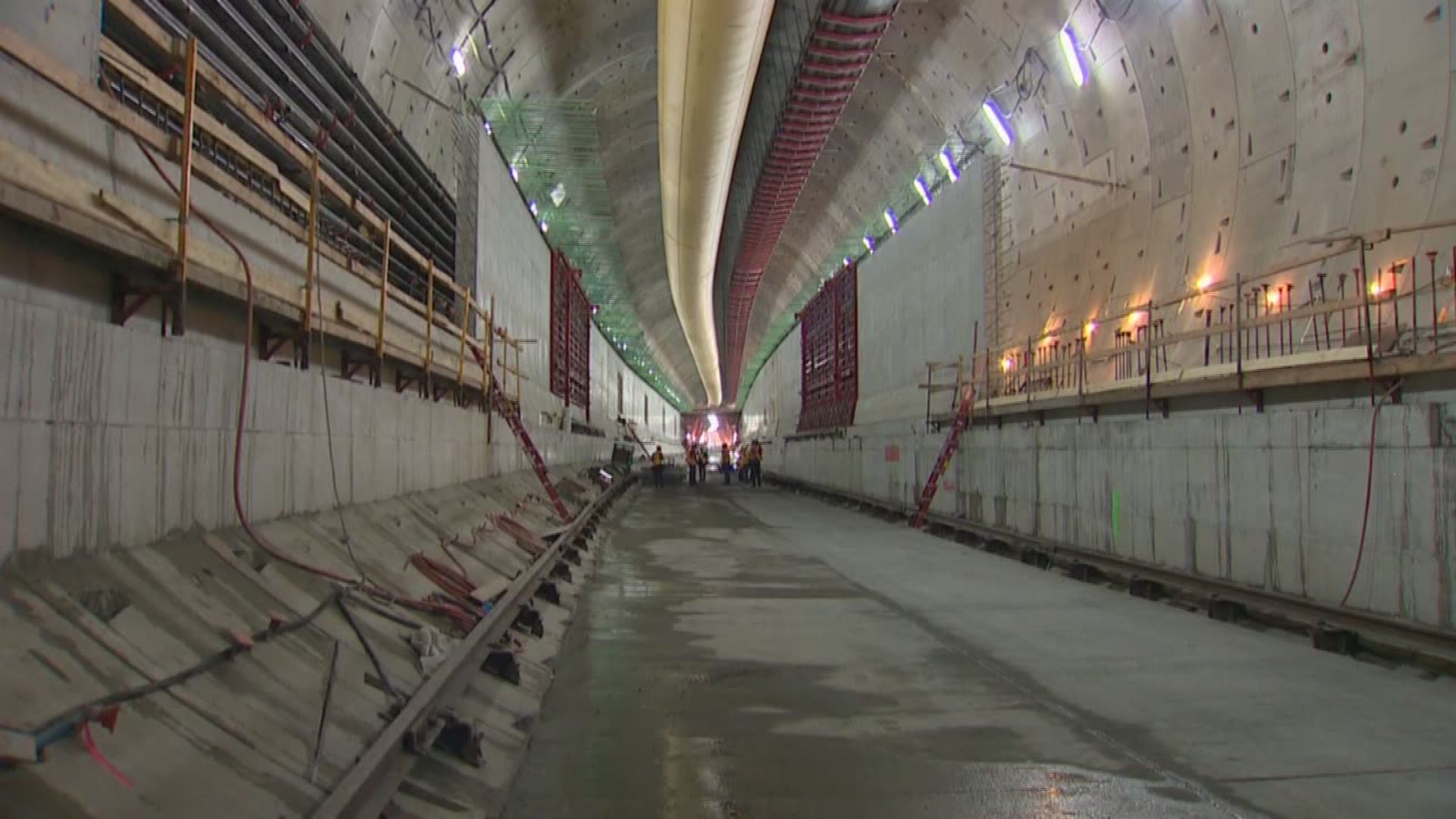 Glenn Farley takes us into the SR 99 tunnel, which is expected to open during the Spring of 2018.