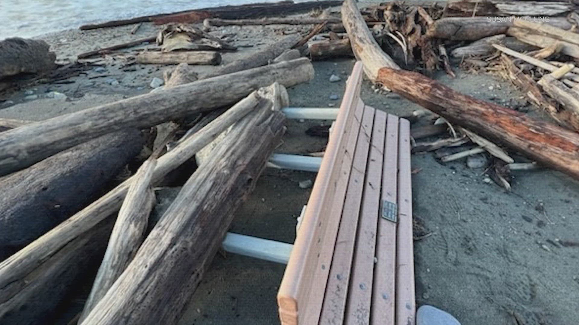 Washington State Parks has closed the West Beach area and strongly encourages the public to stay out of the closed areas for their safety.