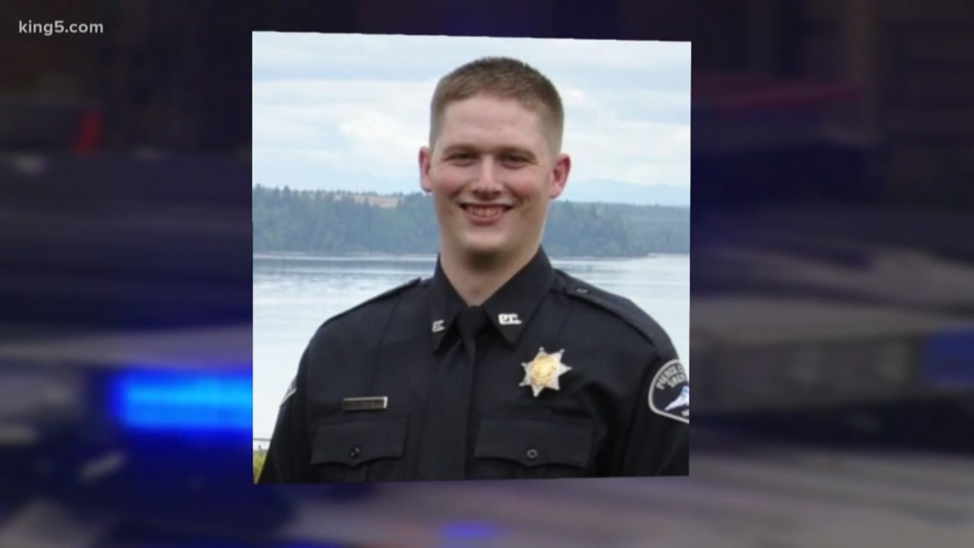 Pierce County Sheriff’s Deputy Cooper Dyson died in a car crash while rushing to aid his fellow deputies on a domestic violence call.