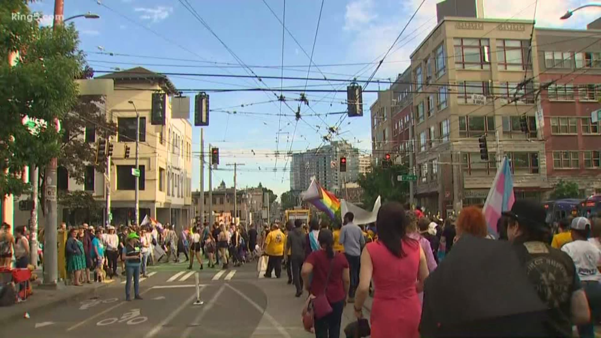 Seattle's Pride Parade takes place this Sunday.