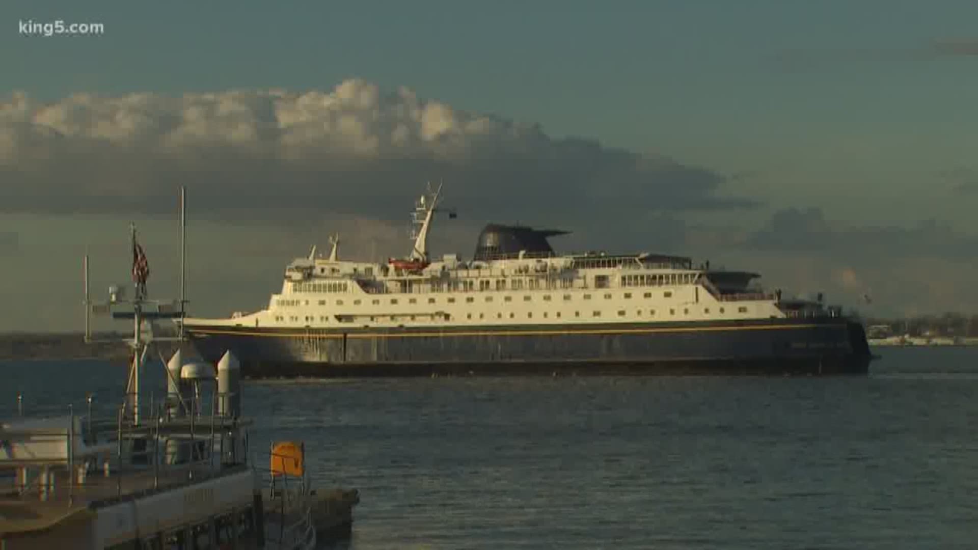 As the strike impacting the Alaska Marine Highway ferries continues, officials with the Port of Bellingham are hoping for a quick resolution. KING 5's Michael Crowe reports.