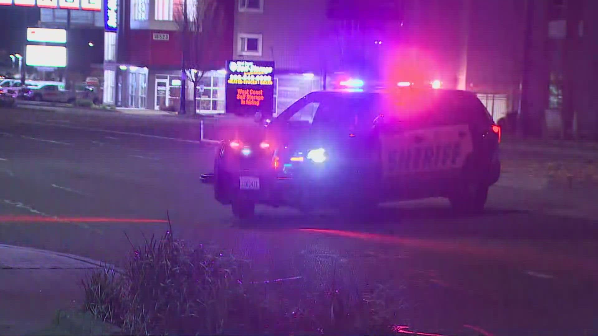 A pedestrian was hit and killed on Aurora Ave near N 167th St. in Shoreline early Thursday morning