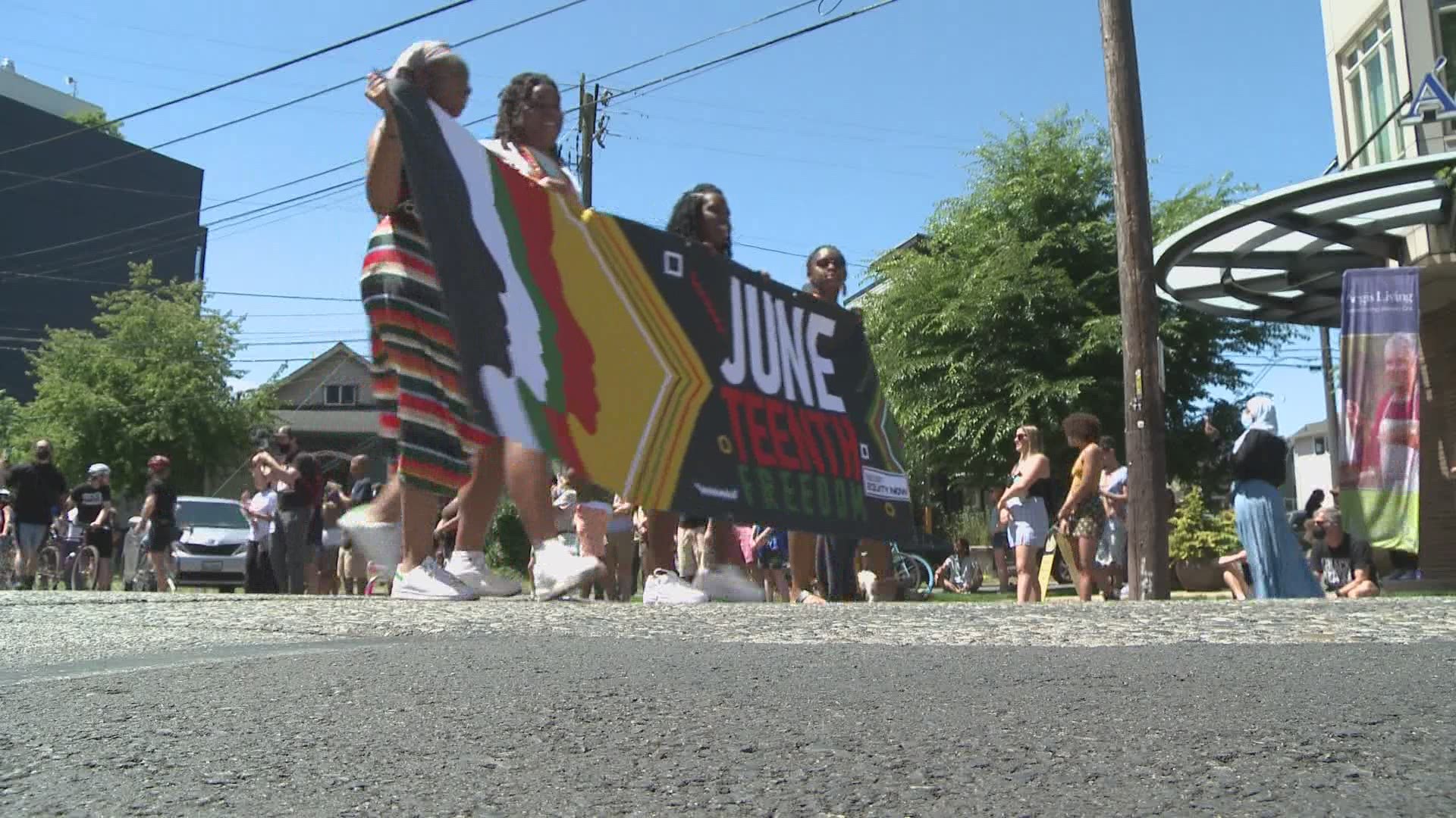 “We really want to showcase what Black brilliance looks like,” organizer TraeAnna Holiday said. "Juneteenth is a marker of that excellence."