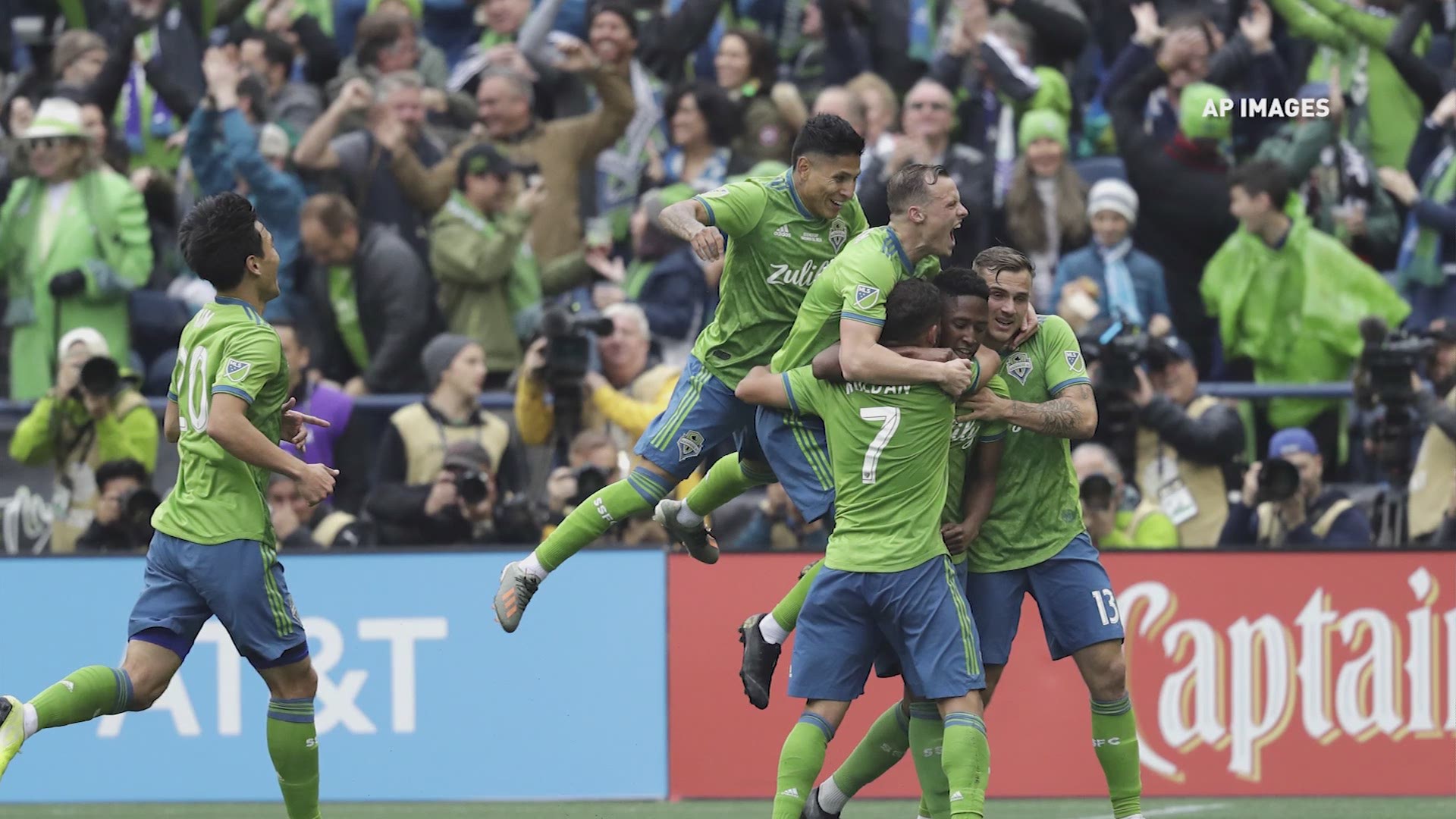 The team announced a citywide celebration will be held Tuesday at noon after their 3-1 win over Toronto for the MLS Cup Championship. KING 5's Chris Egan reports.