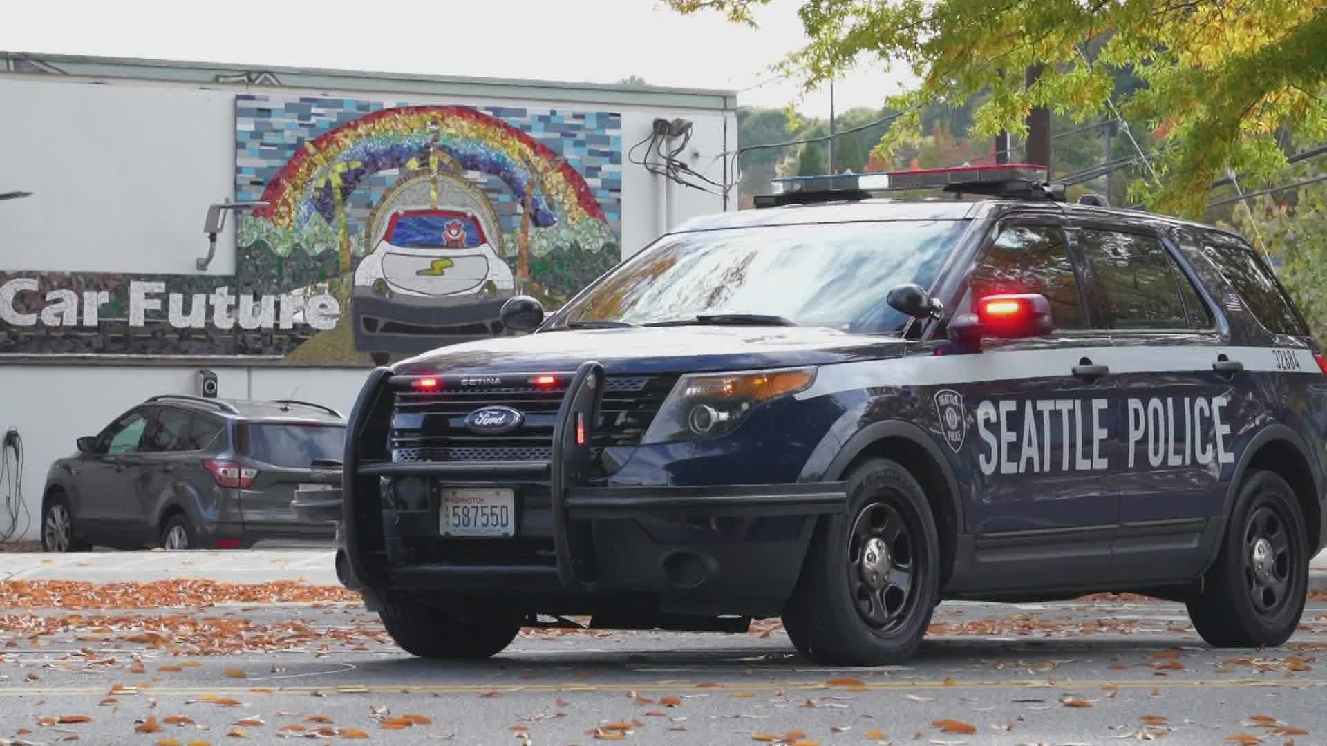 Two people were arrested in connection to a shooting that injured two people in Seattle's Chinatown-International District on Saturday afternoon.