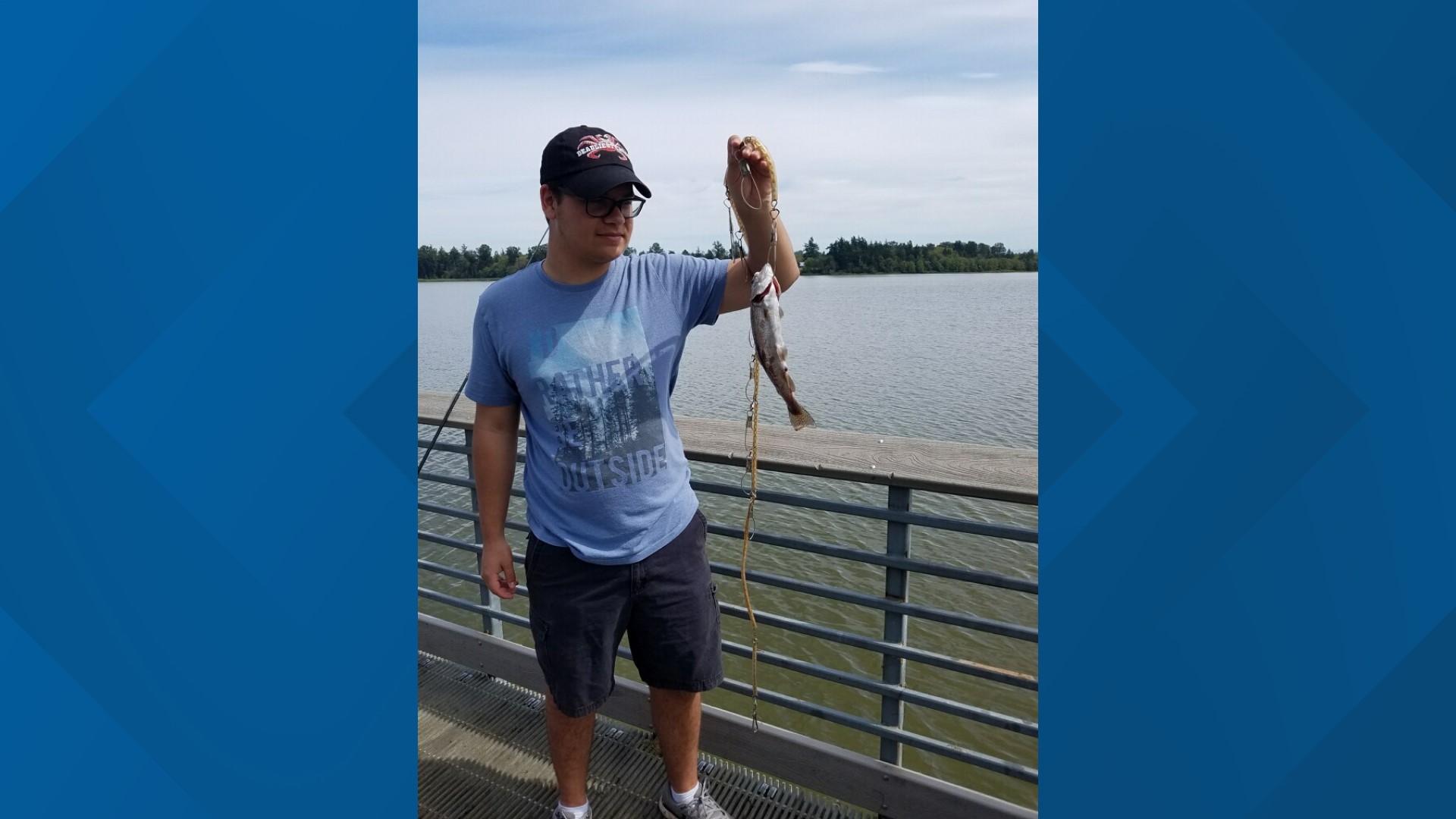 Channel catfish caught by Washington teen breaks state record