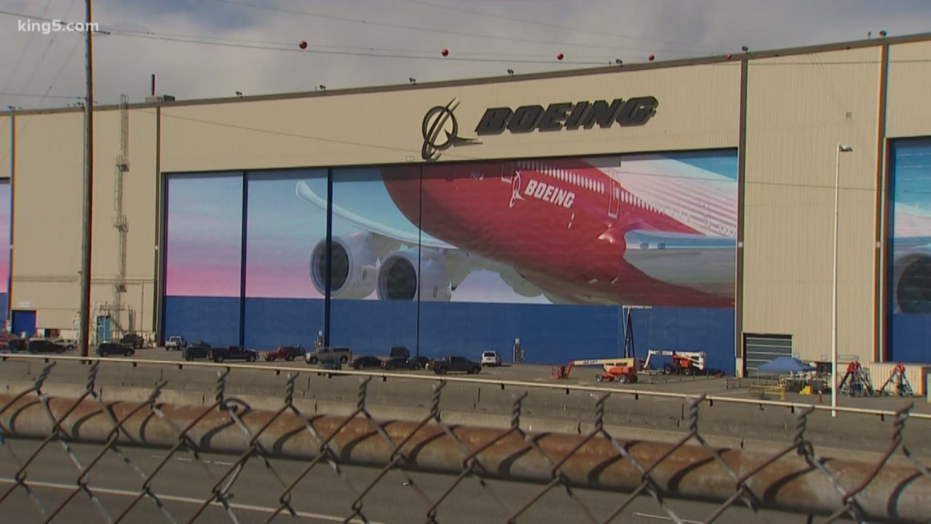 All work at assembly plants and other facilities will be suspended on Wednesday after a Boeing employee died of coronavirus.