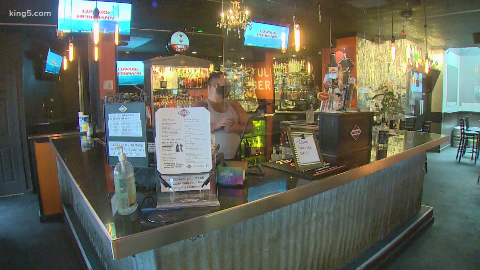 Some bars and restaurants face an uncertain future after new restrictions were imposed to try to curb the upswing of coronavirus throughout the state.