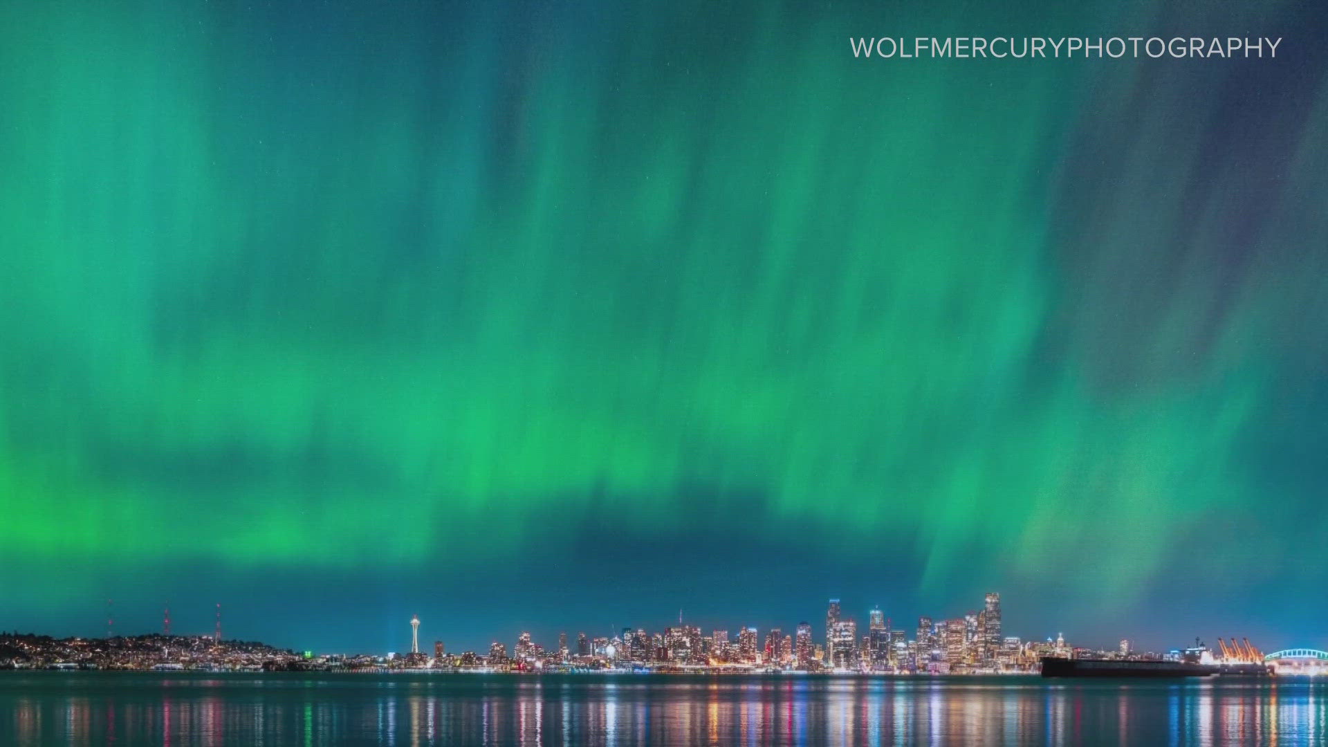 A severe solar storm allowed people in the Pacific Northwest to catch a rare look at the Northern Lights on May 10-11.