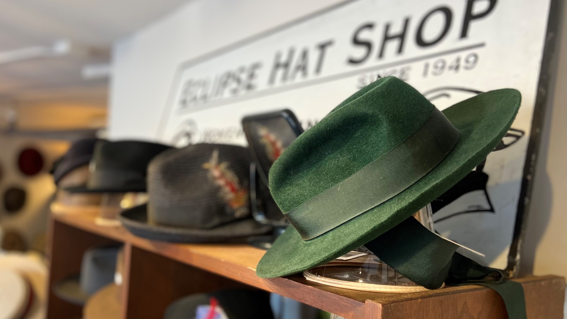Eclipse Hat Shop was first founded in Pike Place Market 72 years ago! #k5evening