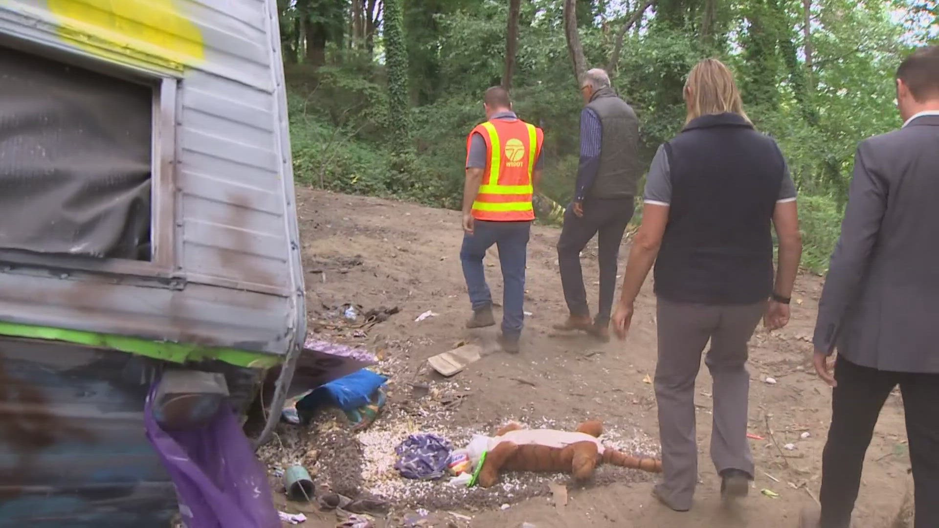 After months of outreach, everyone has moved out of the encampment and hundreds have moved into healthier housing, according to Gov. Inslee.