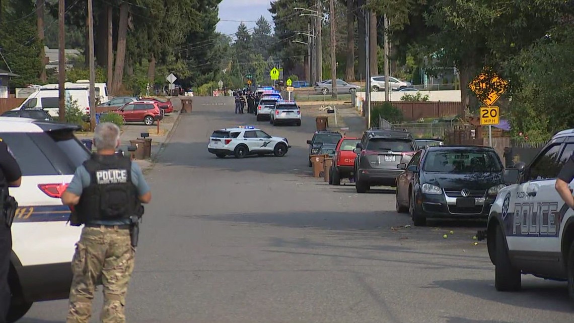 Tacoma Police Detective Shot In Shoulder; Suspect At Large | King5.com