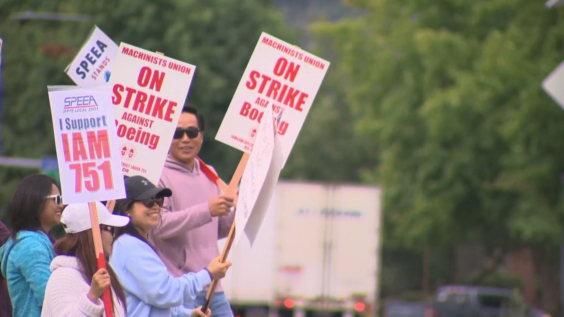 Boeing released a list of spending cuts Monday morning that are intended to preserve cash during an ongoing machinists strike that is expected to hurt the bottom lin