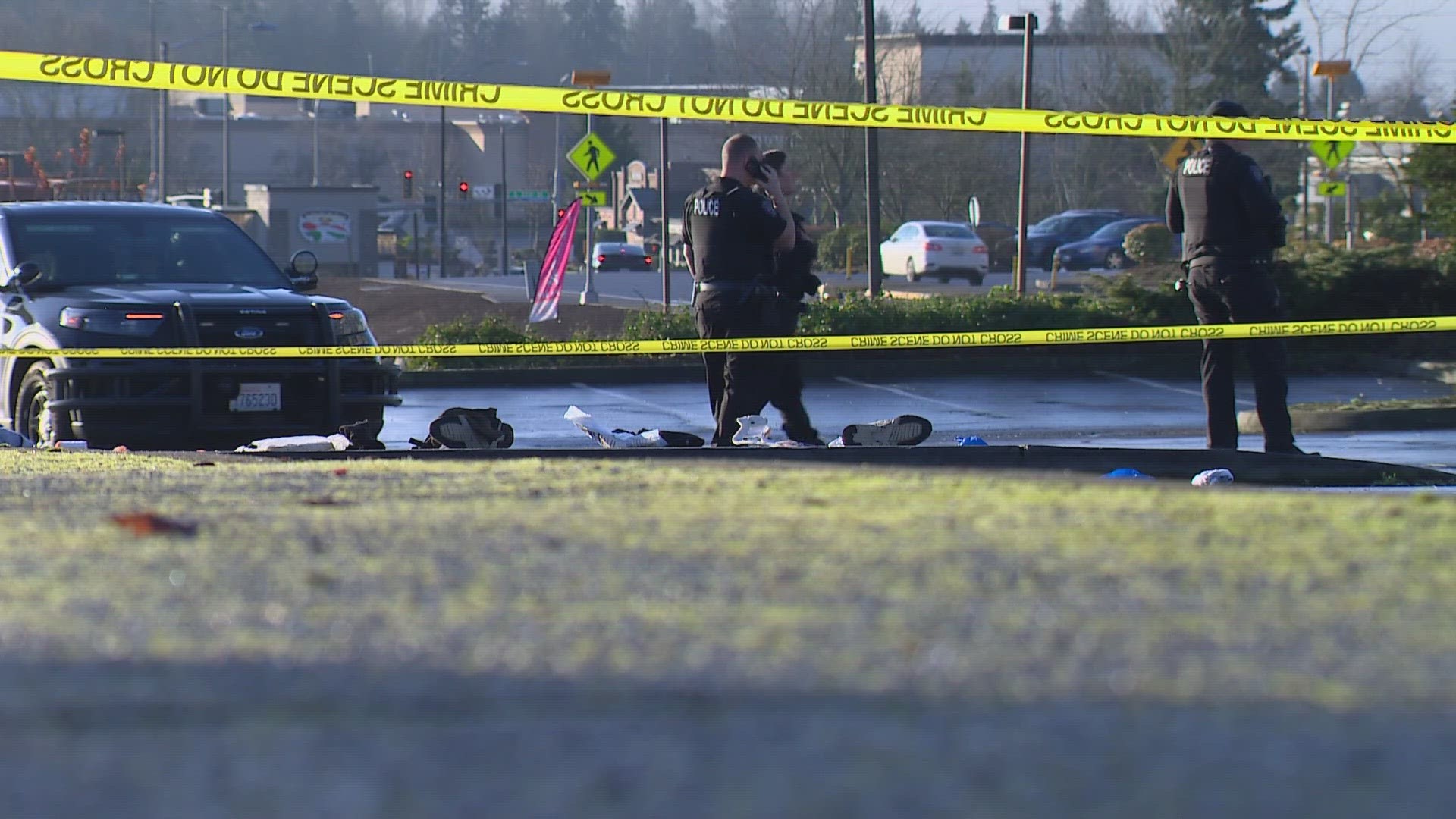 The 30-year-old suspect is believed to have attacked an elderly man with a hatchet in Federal Way earlier this week.