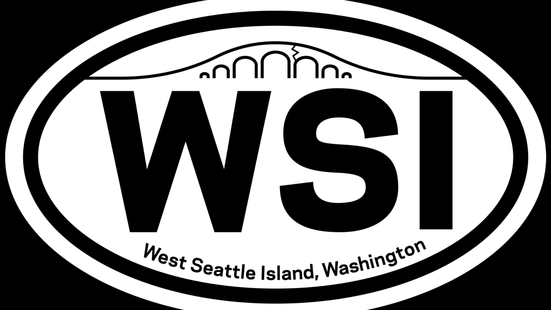 These West Seattle Island stickers are a funny way to show your West Seattle spirit- and give back to the community! #k5evening