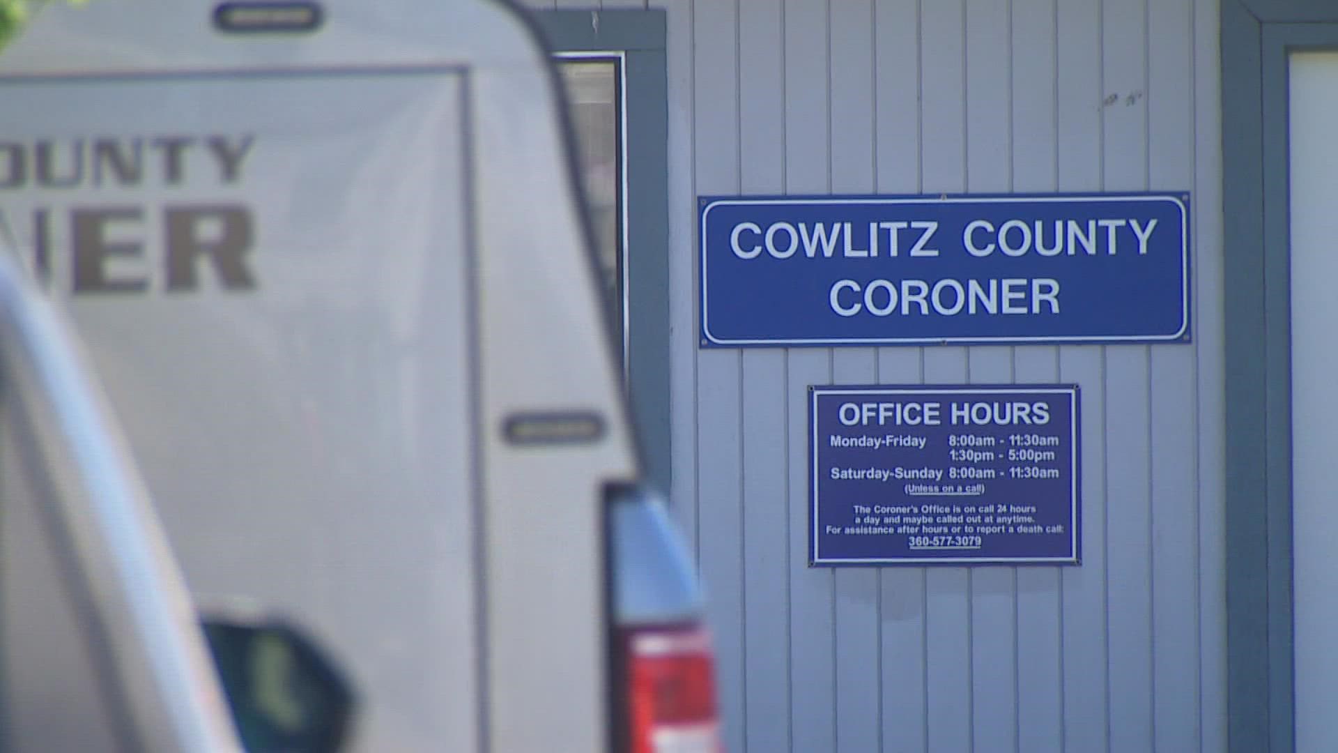 The Cowlitz County coroner said the country morgue and funeral homes are over capacity and staff are “being creative” to maintain cold storage.