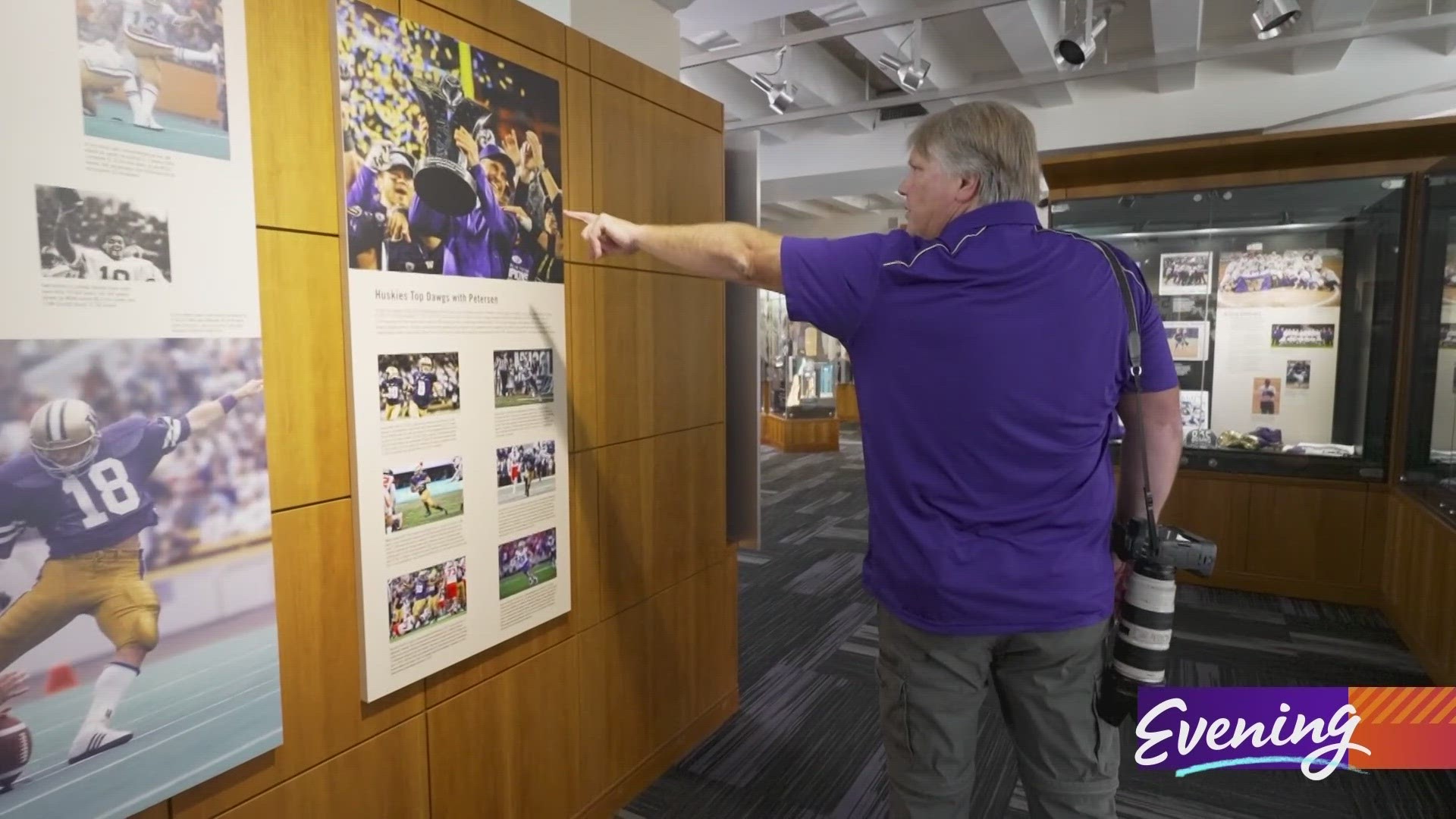 He's taken some of the best sports photos in the history of the University of Washington. #k5evening