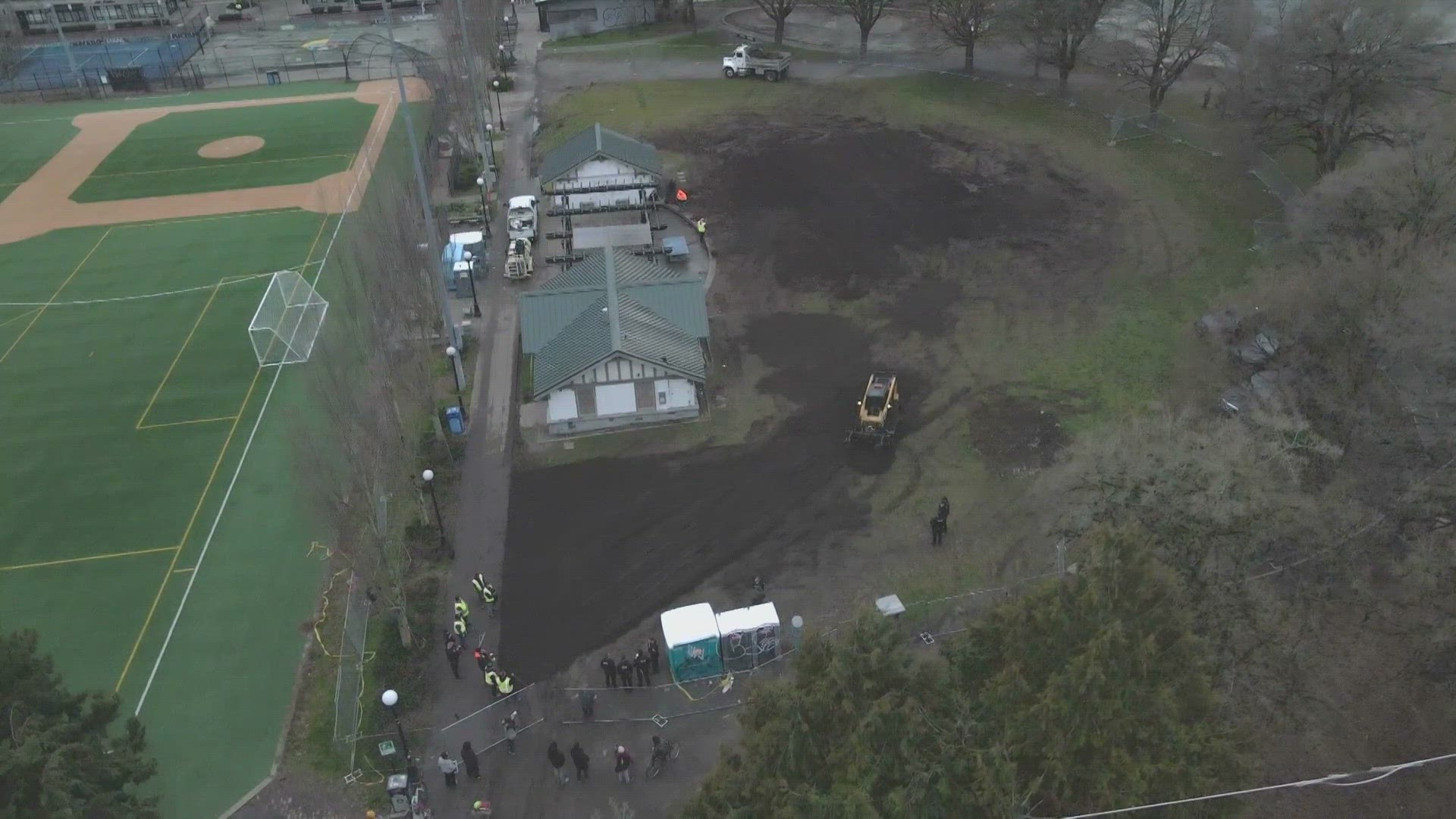 Seattle Parks and Recreation (SPR) removed a community garden Wednesday that became a symbol of hope during the 2020 protests following the murder of George Floyd.