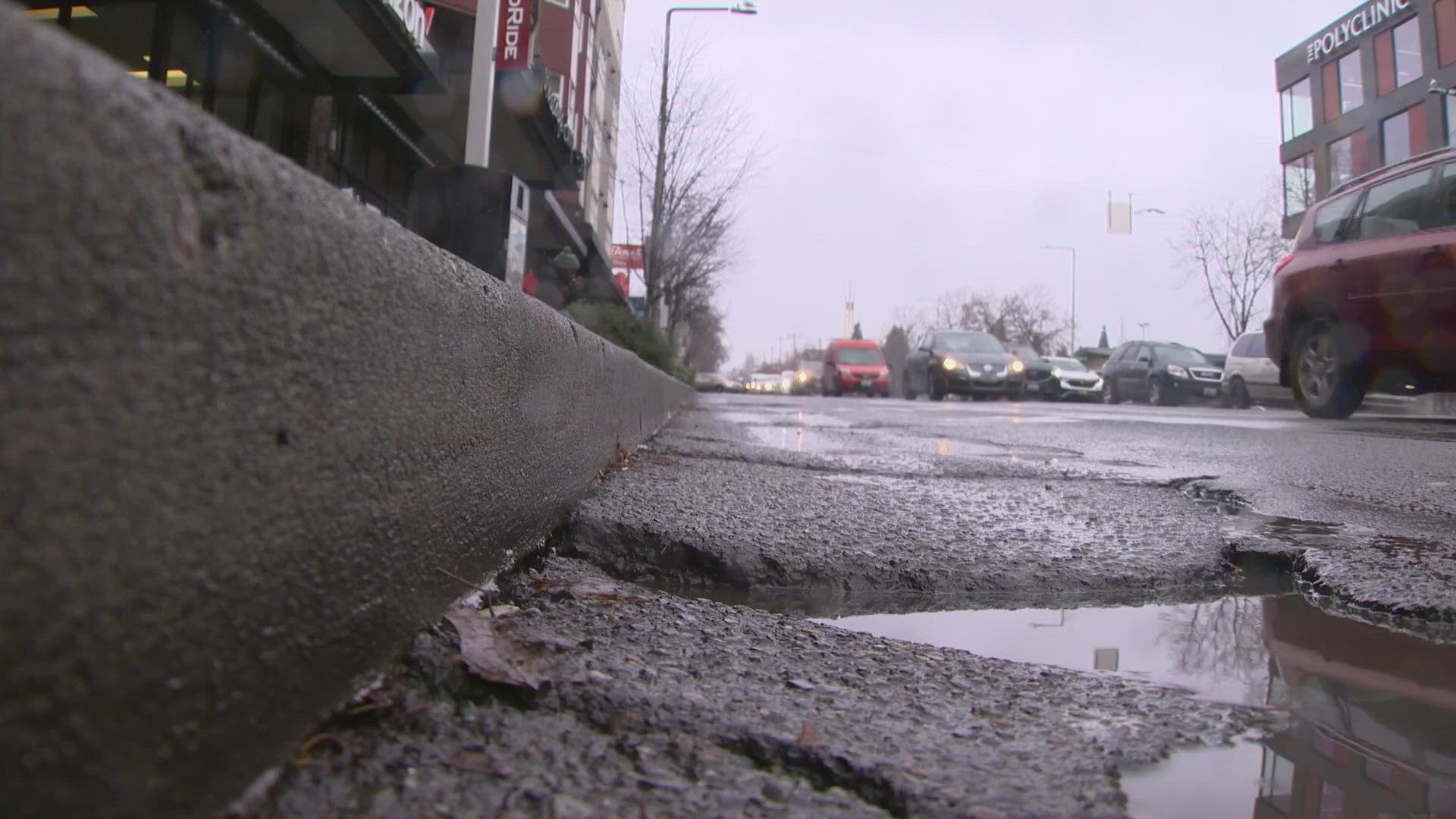 Crews have already filled 5,500 potholes in 2023.