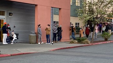 Mad dash for COVID-19 vaccines: Washington residents line up in search of doses