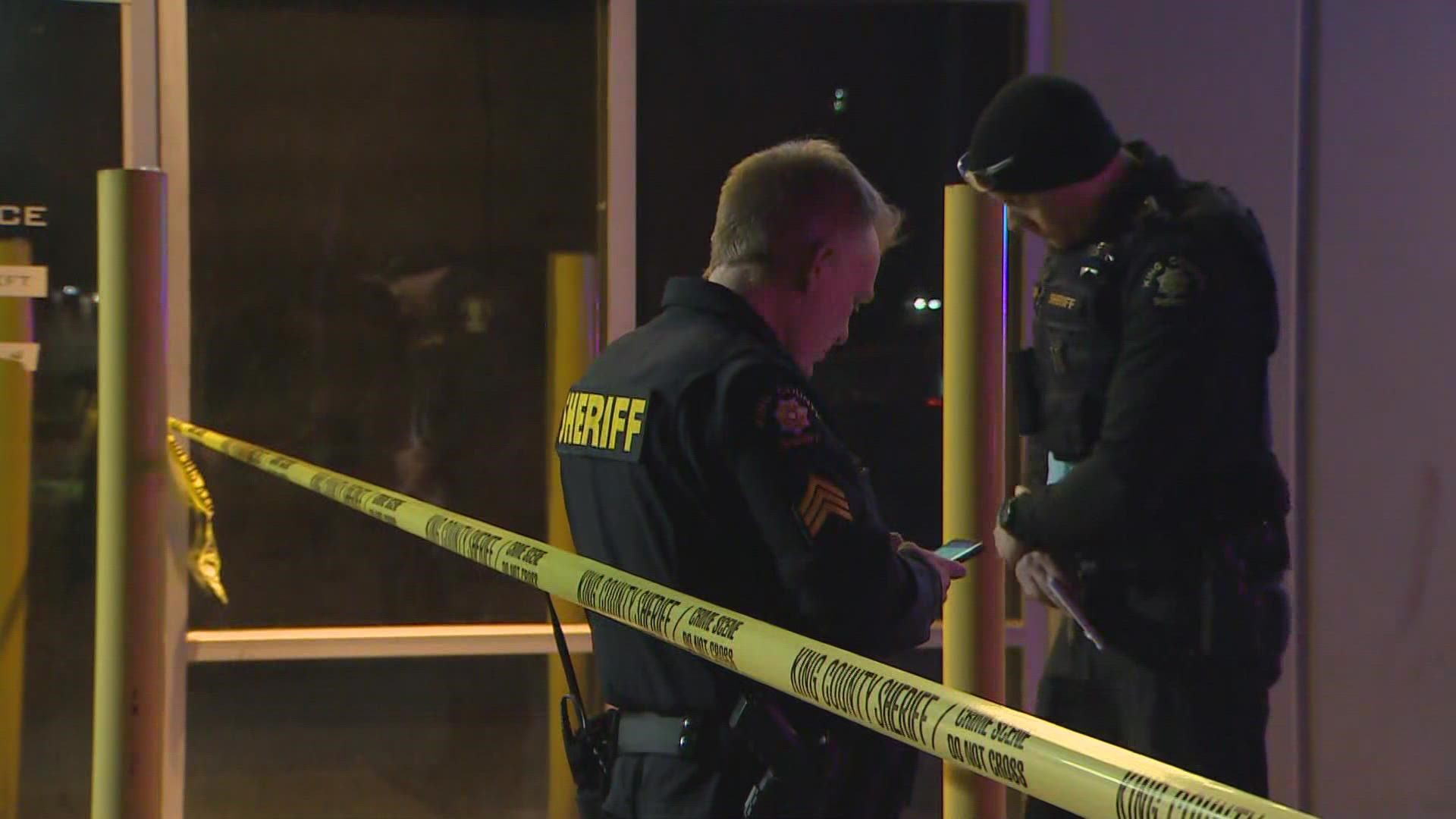 Tacoma police officers attempted to save the employee's life but he died at the scene.