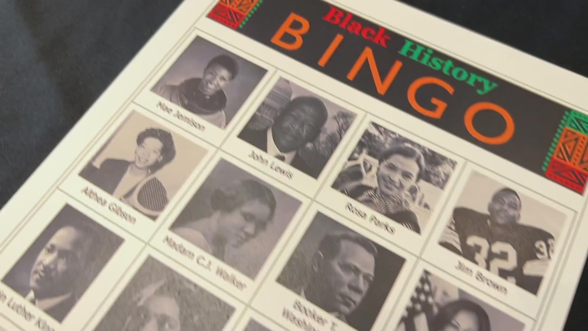 A local retirement community is celebrating Black trailblazers with an age-old game of BINGO.