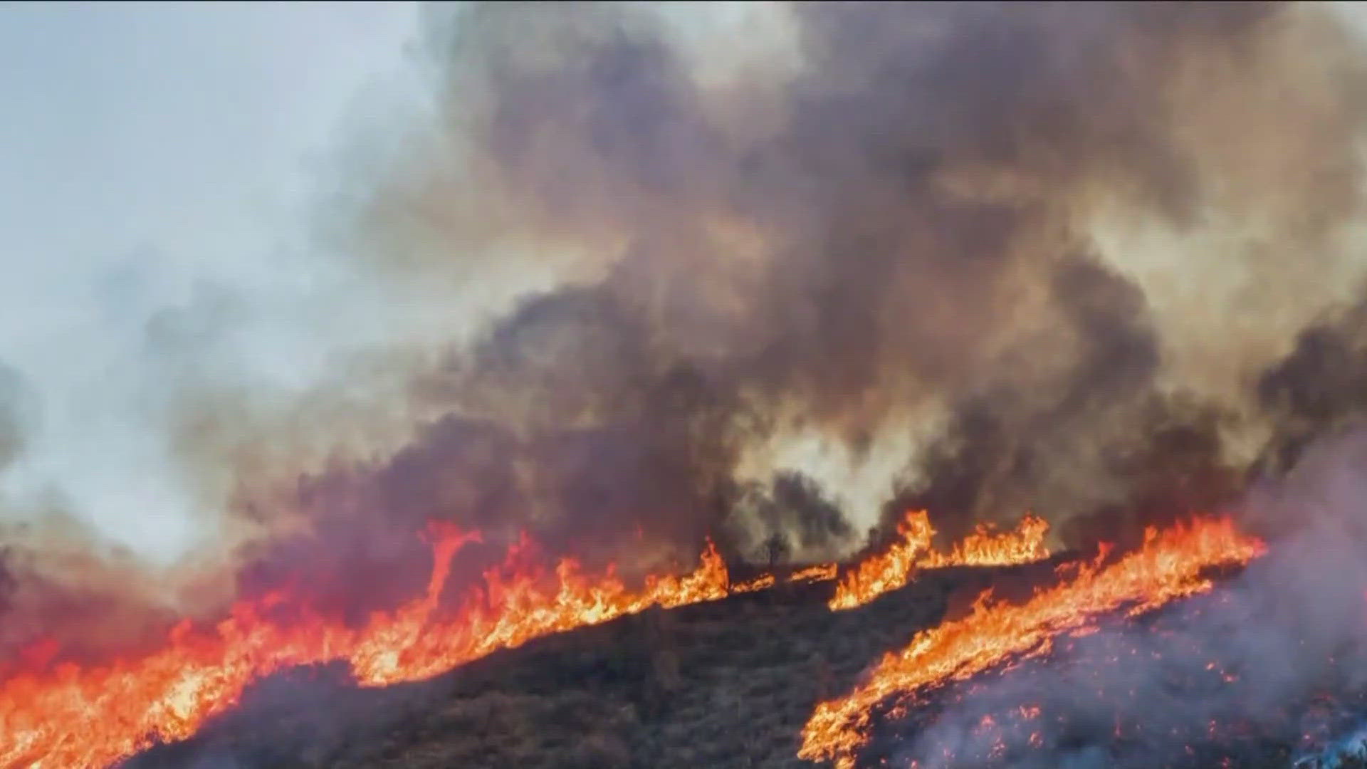  A wildfire about eight miles north of Leavenworth burns an estimated 64 acres, according to the Washington State Department of Natural Resources.