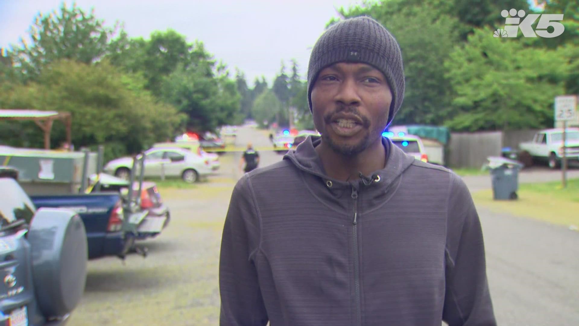 Heroic neighbor describes taking the gun from a shooter and rendering