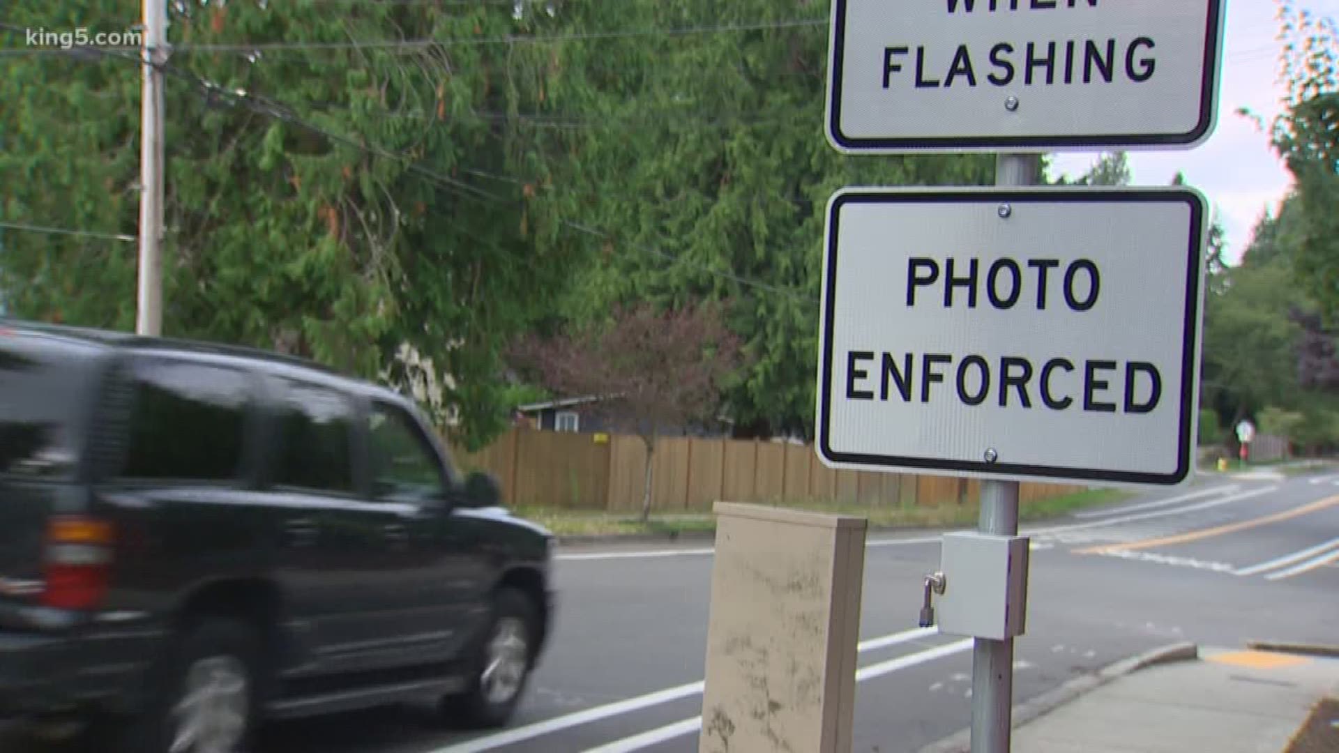 The city of Kirkland hopes to keep school kids safe by using photo enforcement to deter speeders.