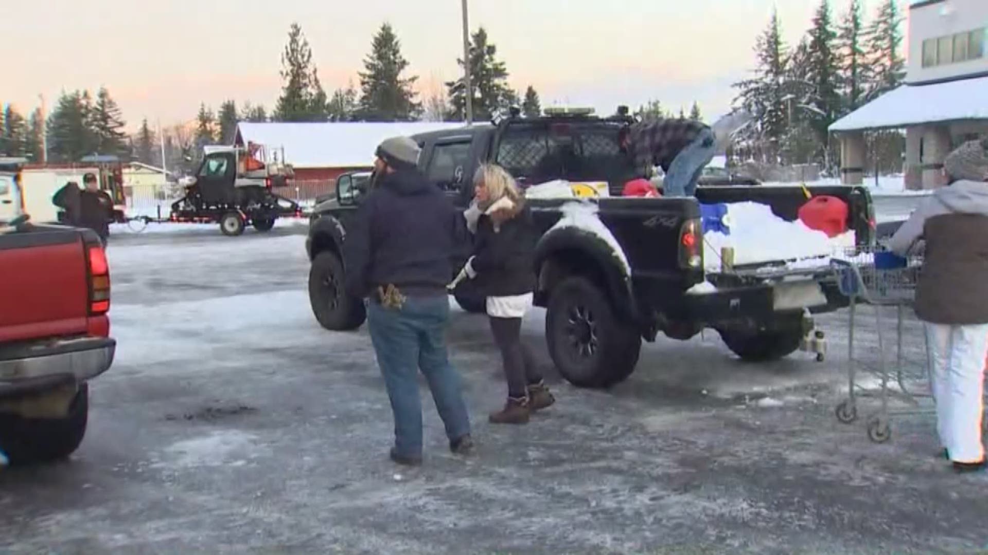 Volunteers are supplying community members who are stranded from all the snowfall in Skykomish