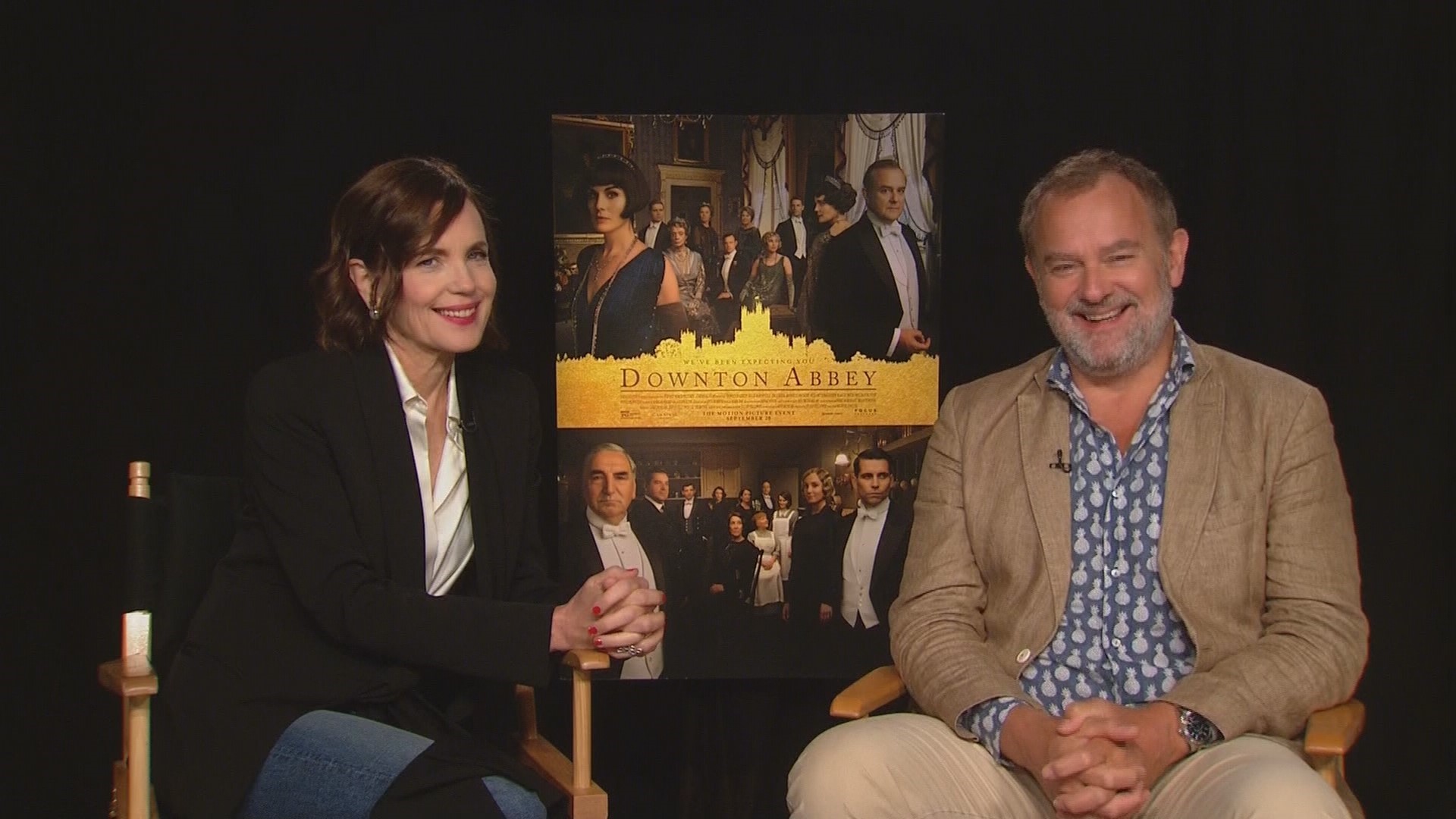 Hugh Bonneville & Elizabeth McGovern talk with Jim Dever about their upcoming film.