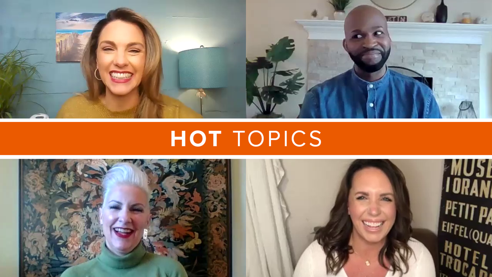 Do we hate that phrase already?!  Can we end cancel culture? Deep thoughts from our panelists in today's Hot Topics.