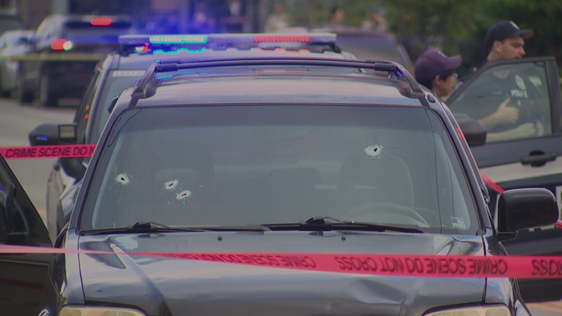 The Seattle Police Department confirmed they responded to a shooting in Ballard involving at least four people.