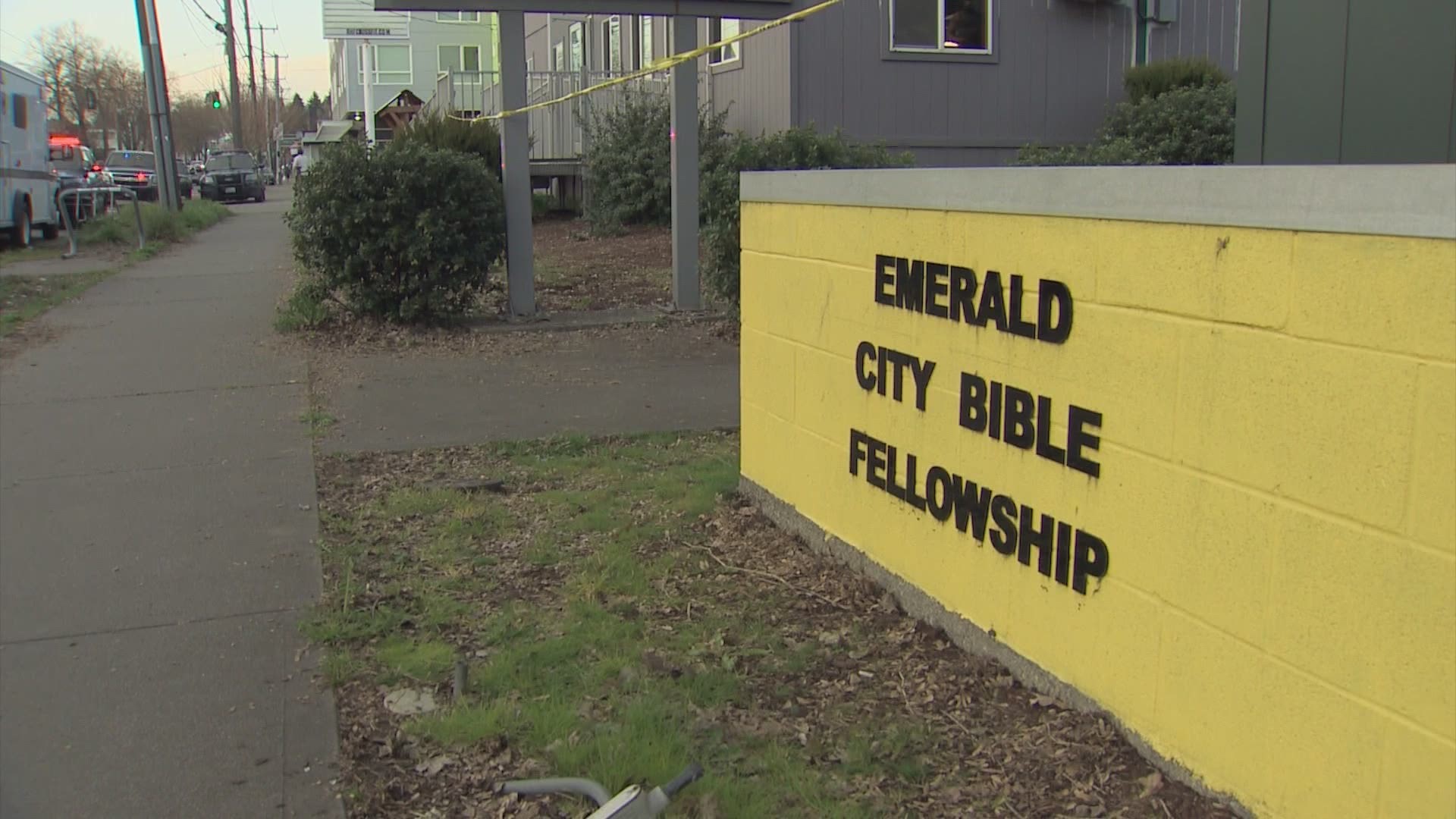 Seattle police said a man was fatally shot during a meeting at Emerald City Bible Fellowship church Wednesday afternoon.