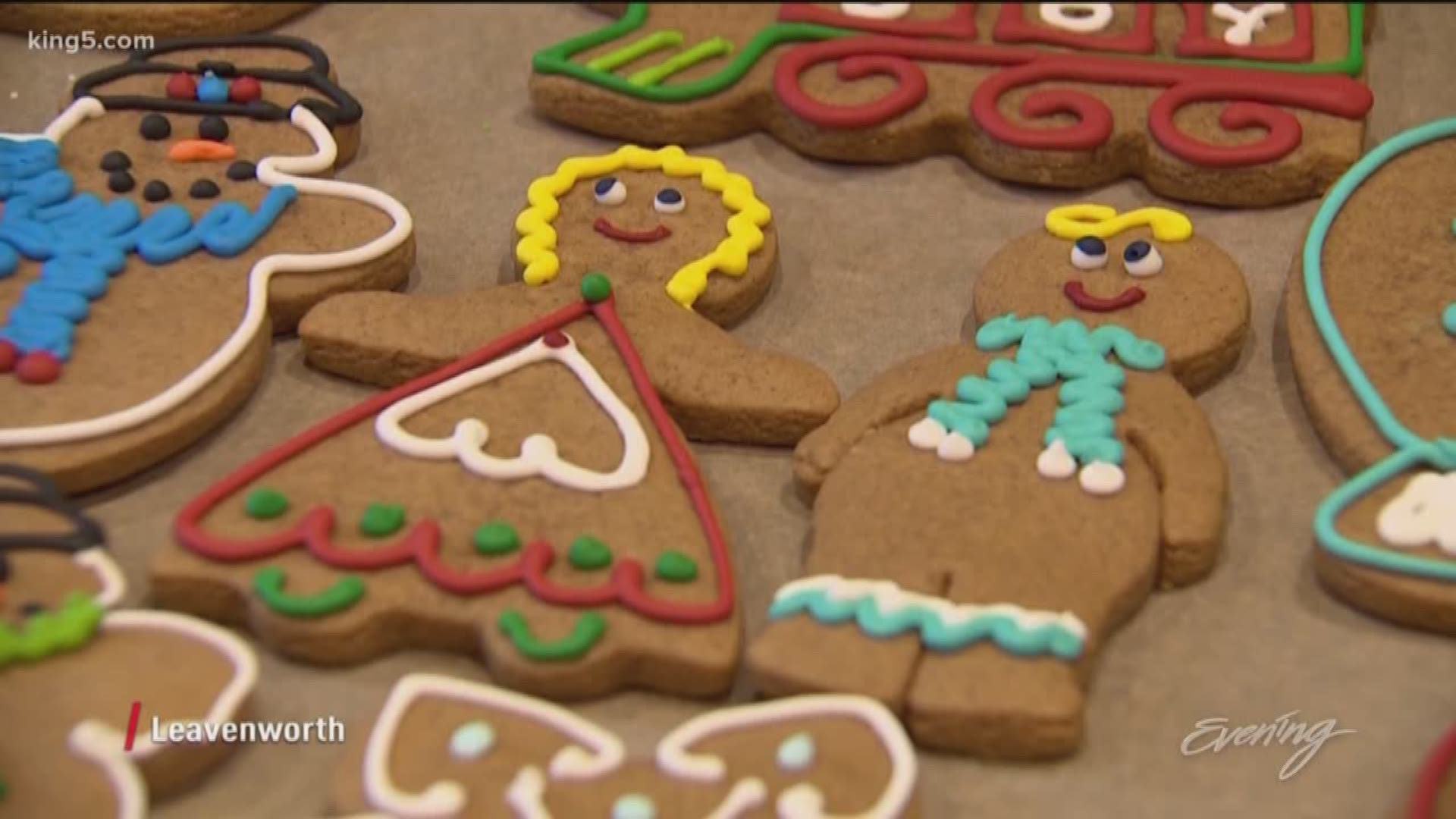 It's the most magical time of the year. Especially if you're in the gingerbread biz.

"Well it's the time of year that we look forward to obviously, because I think we shine the best at Christmas," said Heidi Forchener, owner of The Gingerbread Factory.