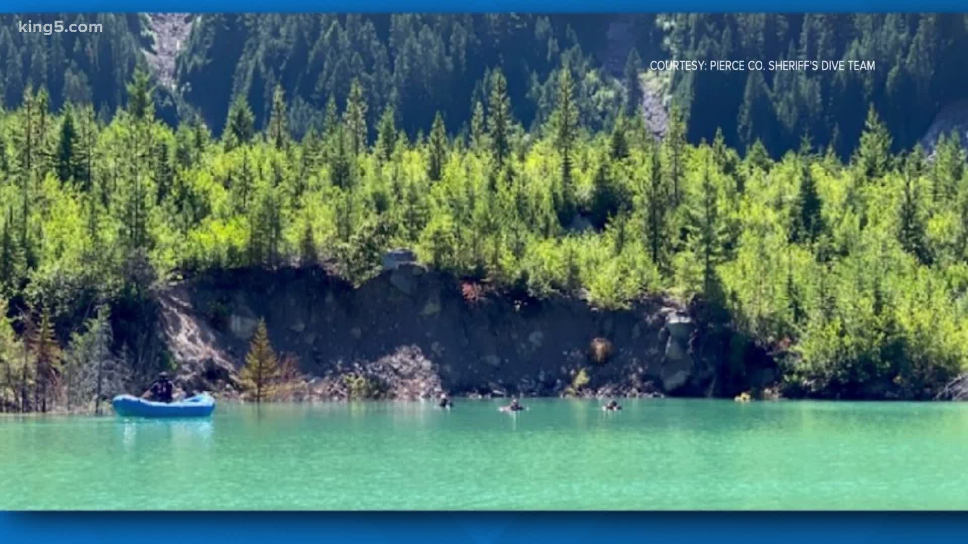 The Pierce County Sheriff’s Dive Team recovered a 23-year-old man from a lake below Emmons Glacier near White River Campground in Mount Rainier National Park.