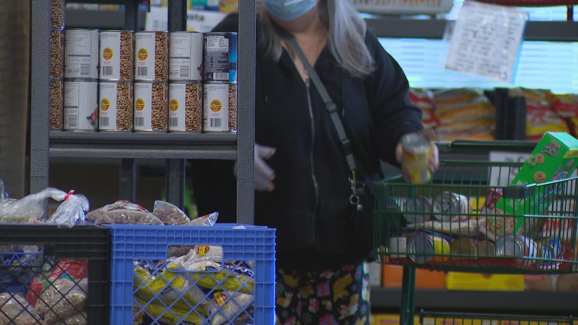 The executive director of Fishline Food Bank told KING 5 that they are seeing an increasing number of younger families come in for support.