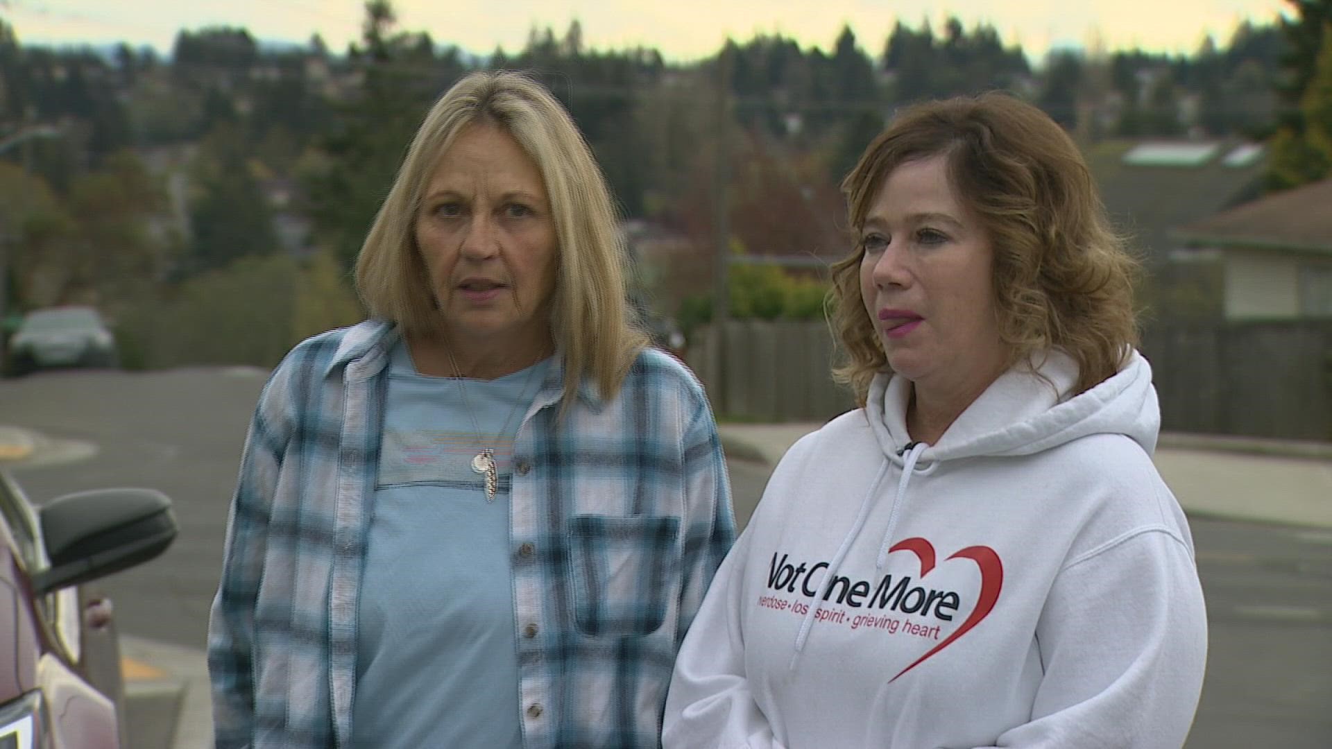 Kelli Vogel and Kim Chilcott of 'Not One More' Seattle share perspective on on reducing stigma and finding support.