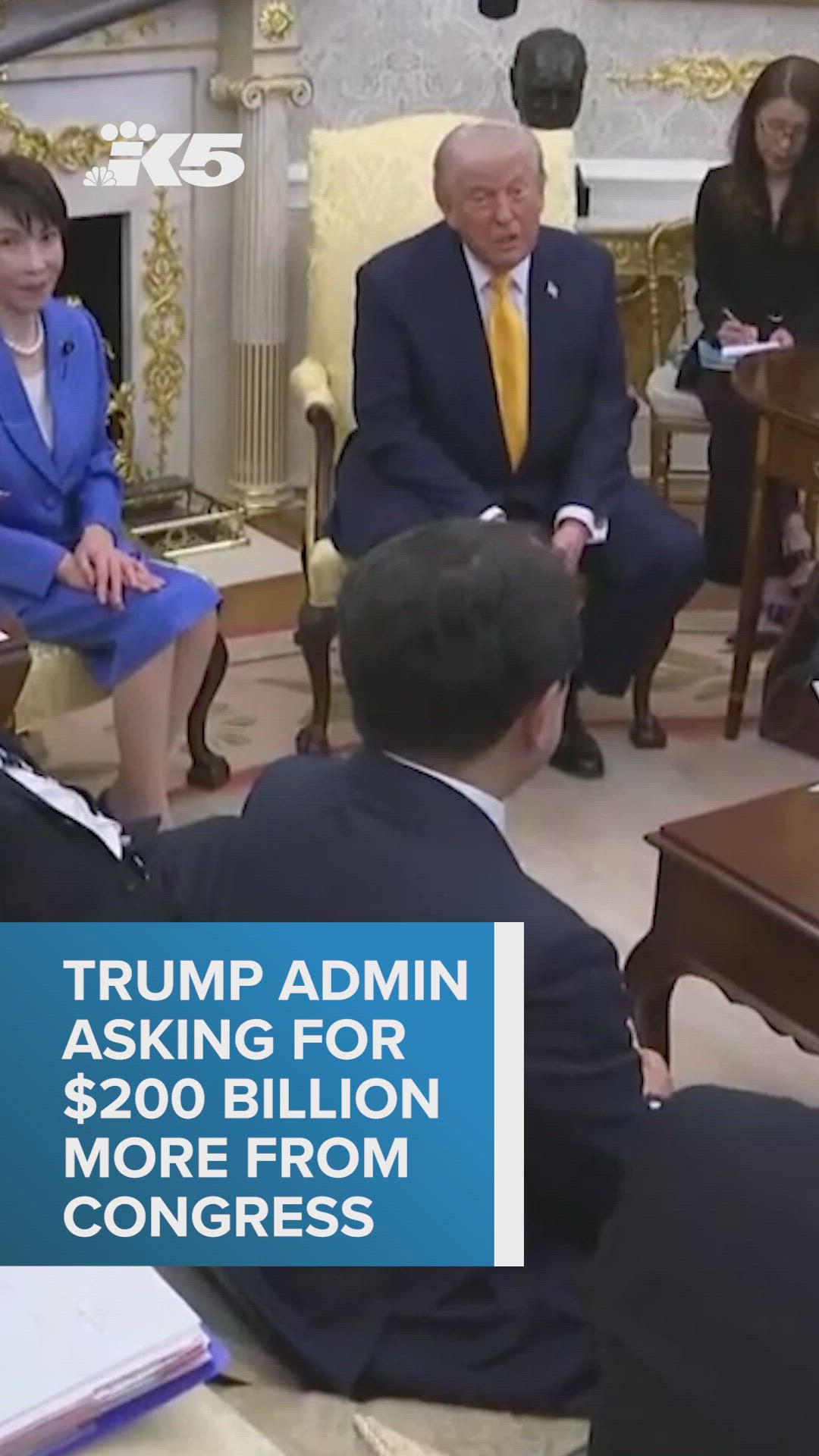 Trump administration asking Congress for $200 billion more for Iran war ...