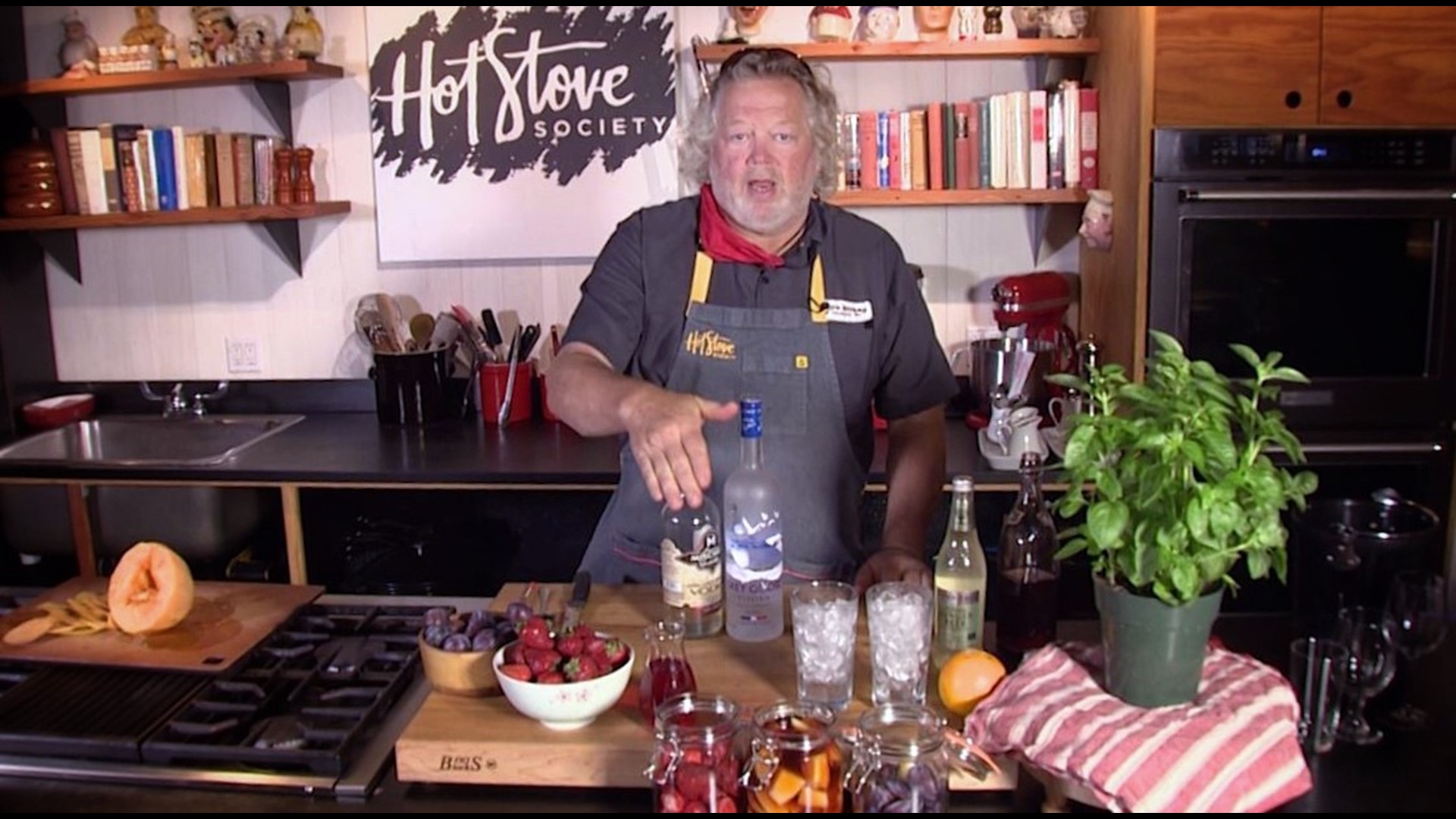 Chef Tom Douglas shows us how to get spirited with strawberries. #k5evening